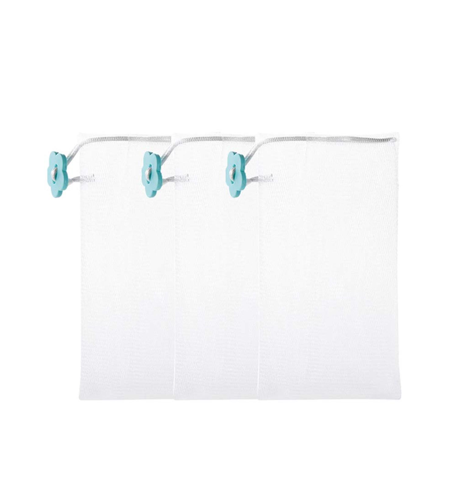 3pcs Foam Net Double Layer Bubble Mesh Bag Easy Cleanser Blister Net for Safe International Shipping - Buy Online on GoSupps.com