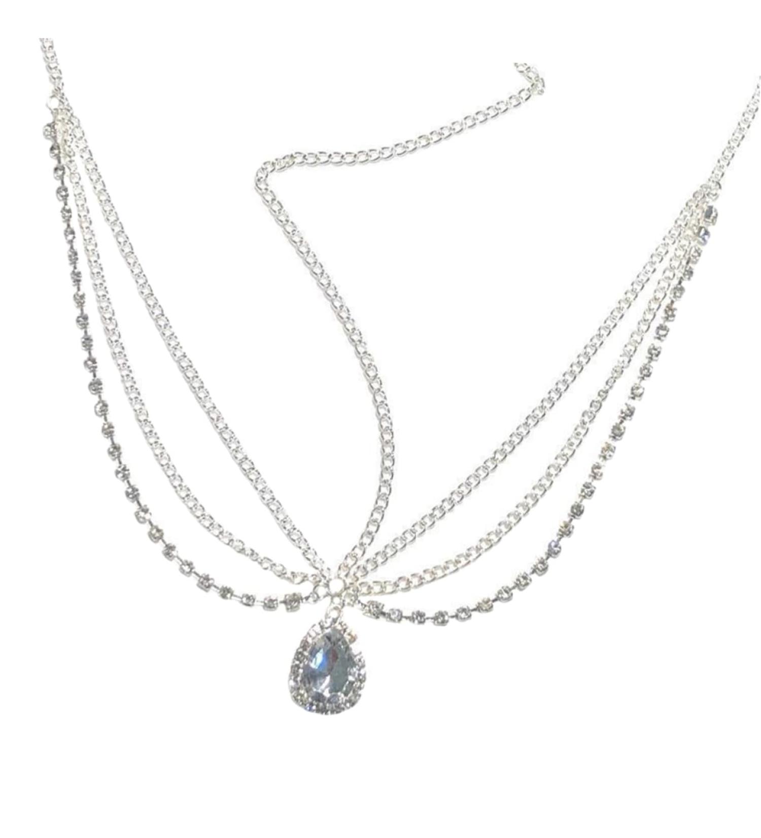 MAGICLULU Crystal Head Chain Head Chain Jewelry for Women Headpieces for Women Head Jewelry for Women Bridal Head Chain Crystal Headpieces Festival Accessories Women Head Chain - Buy Online on GoSupps.com