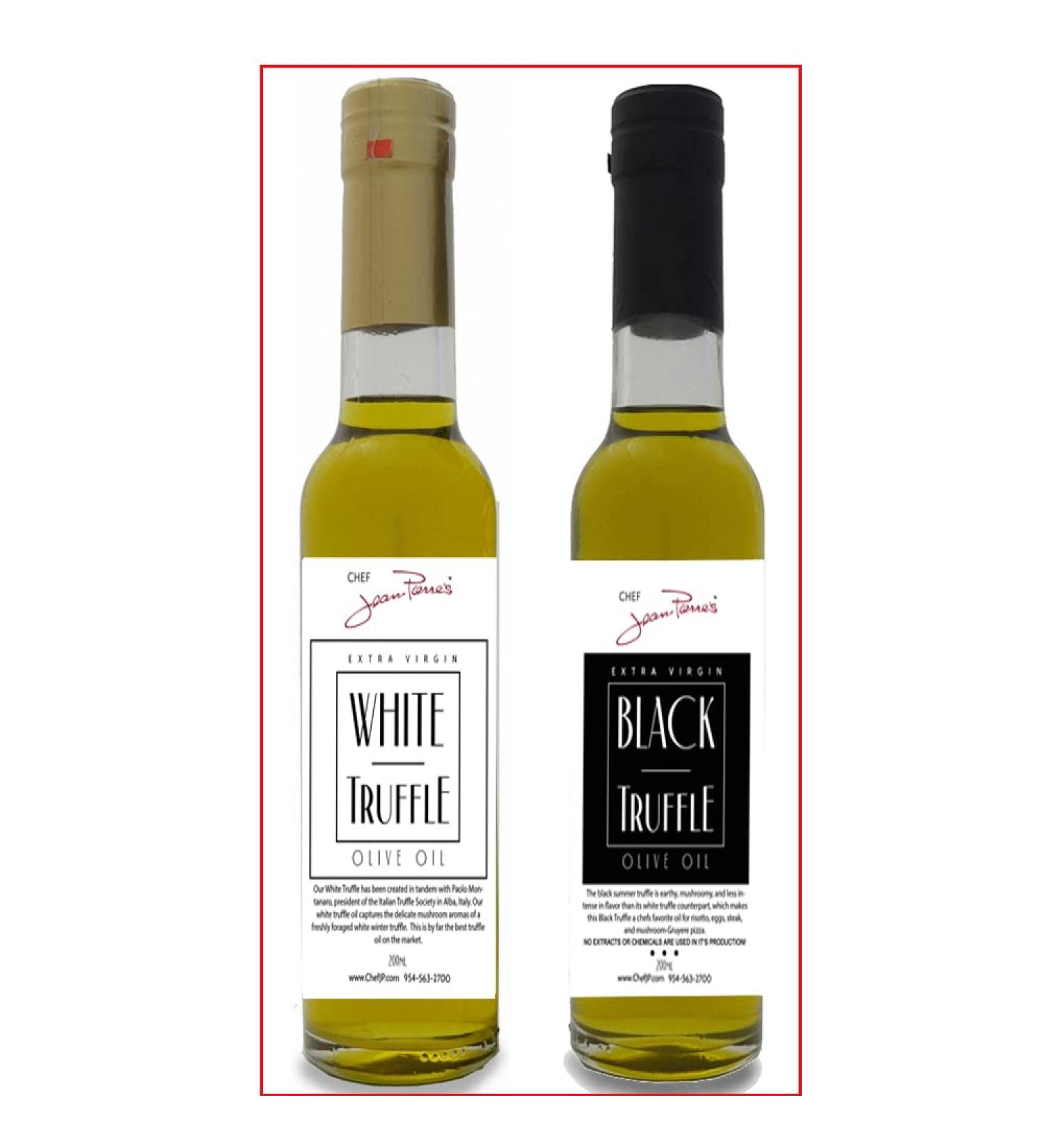 Super Concentrated White & Black Truffle Oil 200ml (7oz) - 100% Natural, No Artificial Ingredients - Buy Online on GoSupps.com