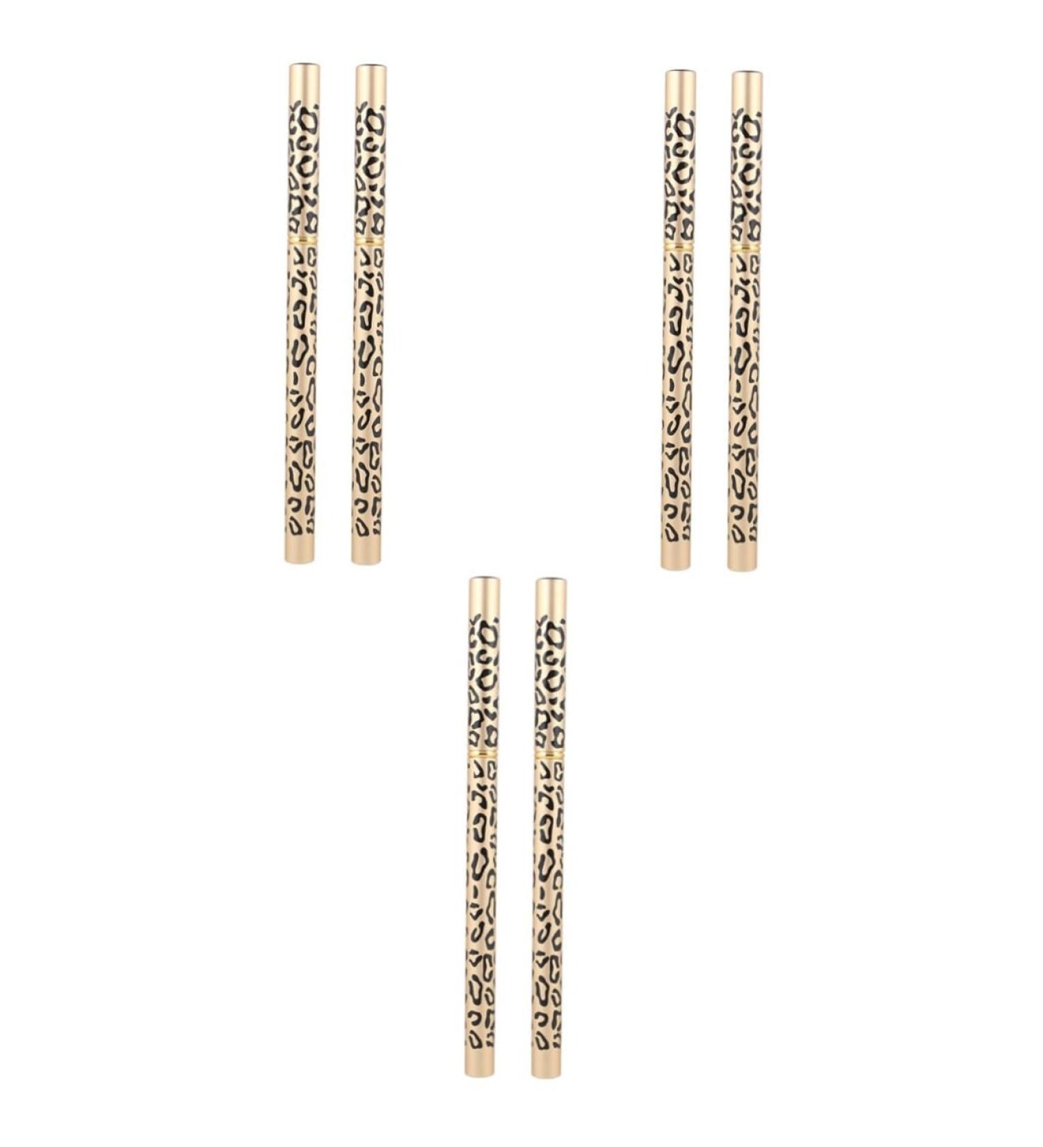 FRCOLOR 3 Sets Pencil Set Double Design Lasting Makeup Pencil Brush Natural Dark Coffee 2Pcs*3 - Buy Online on GoSupps.com