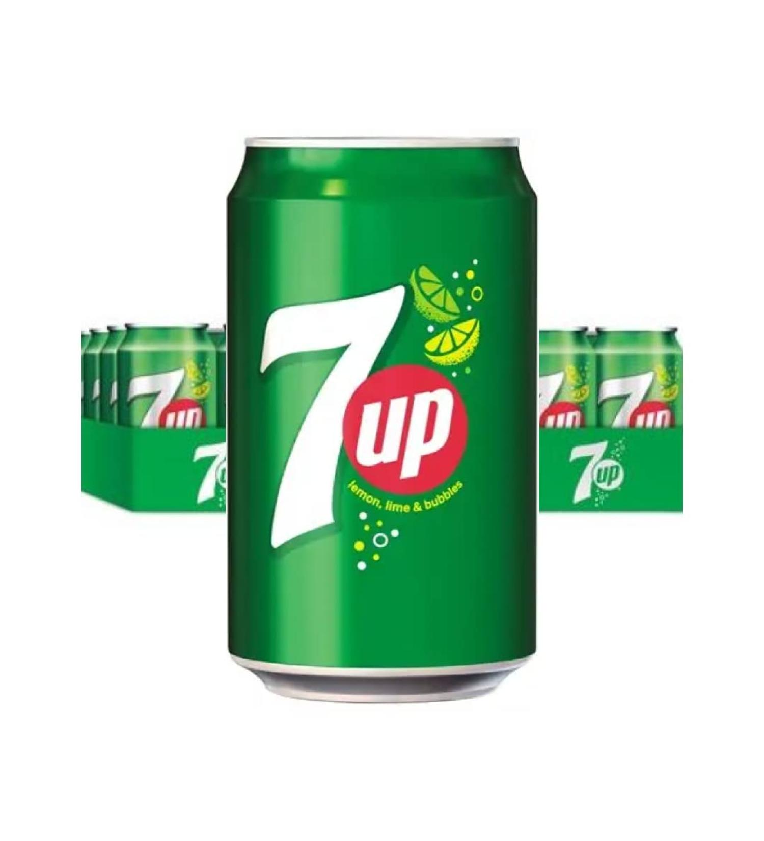 7UP canettes 330 ml Pk24
