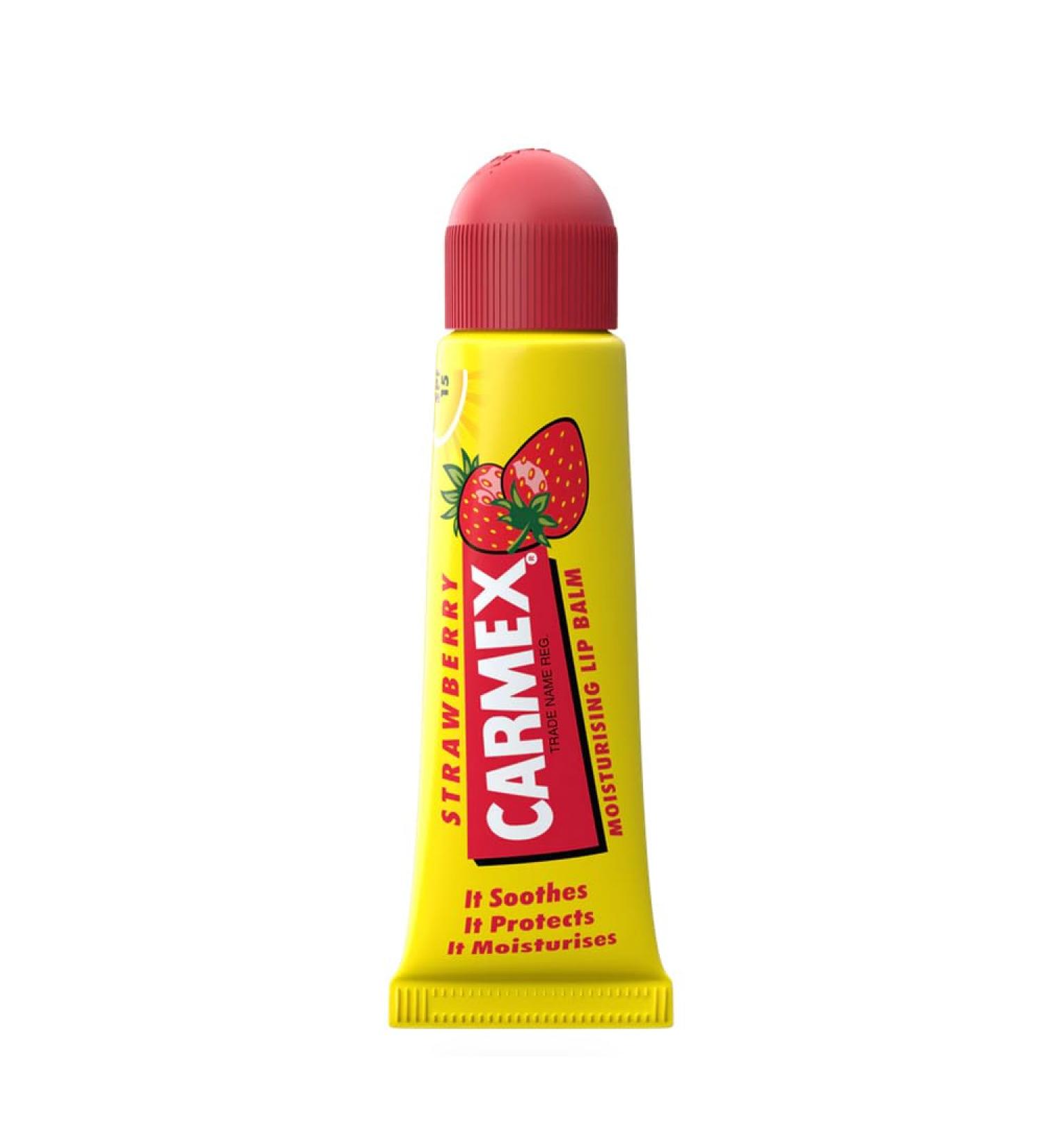 Carmex Lip Balm Strawberry SPF 15 The Stick 4.25g