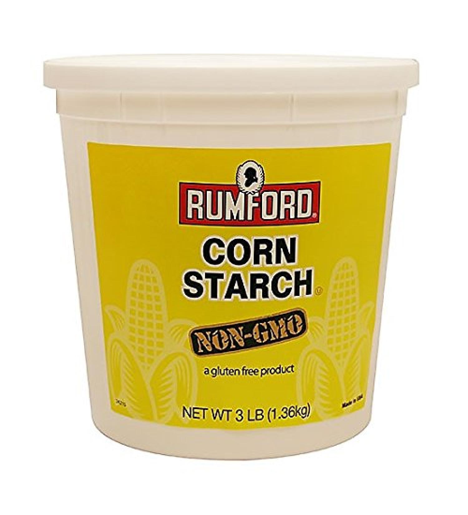 Rumford Corn Starch - Non GMO - 3 Lbs.