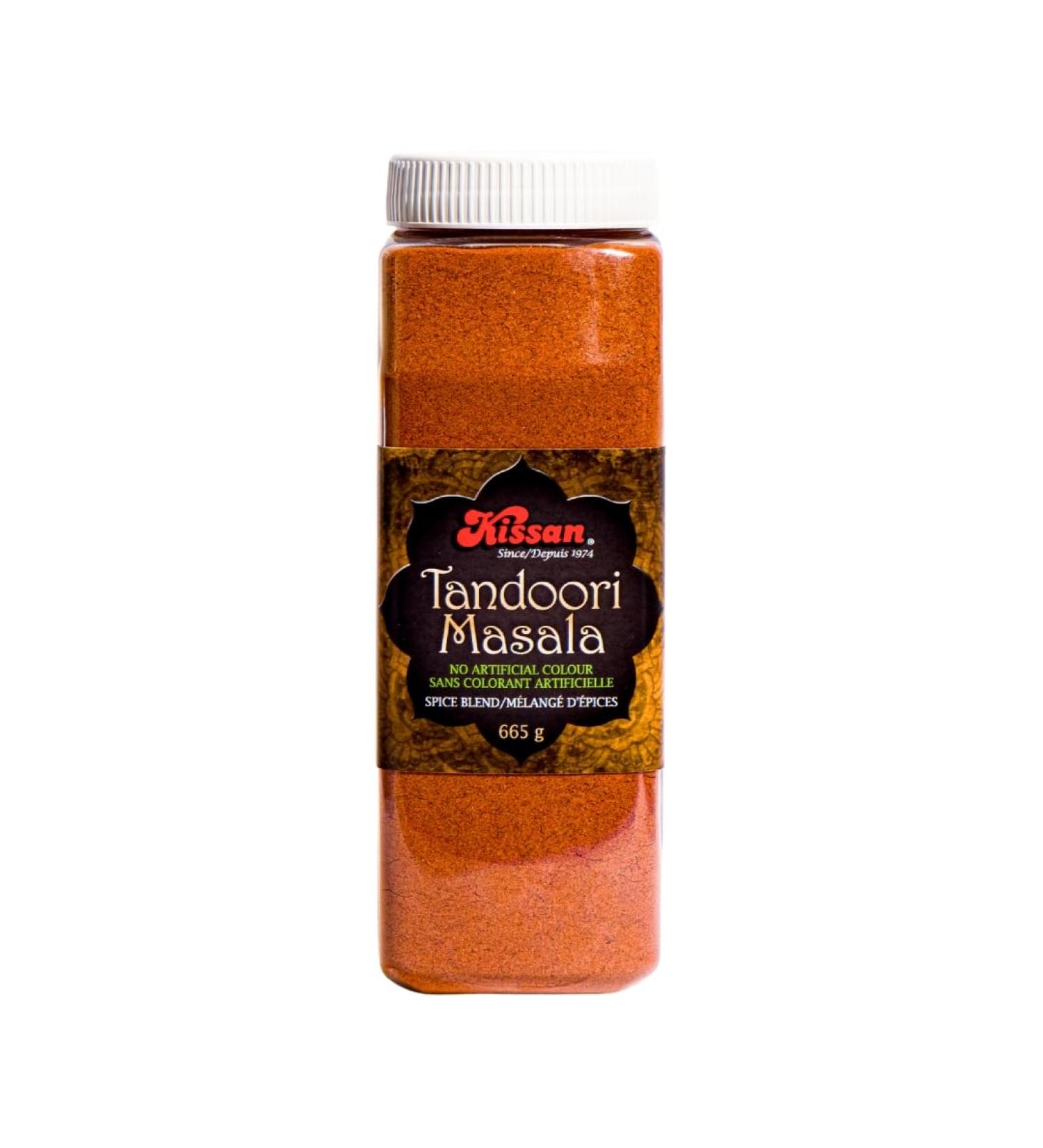 Kissan Tandoori Masala (No Artificial Colors No MSG) 665 g Quick & Easy Authentic Indian Spice Blend for Vegetarian & Non-Vegetarian Cooking - Buy Online on GoSupps.com