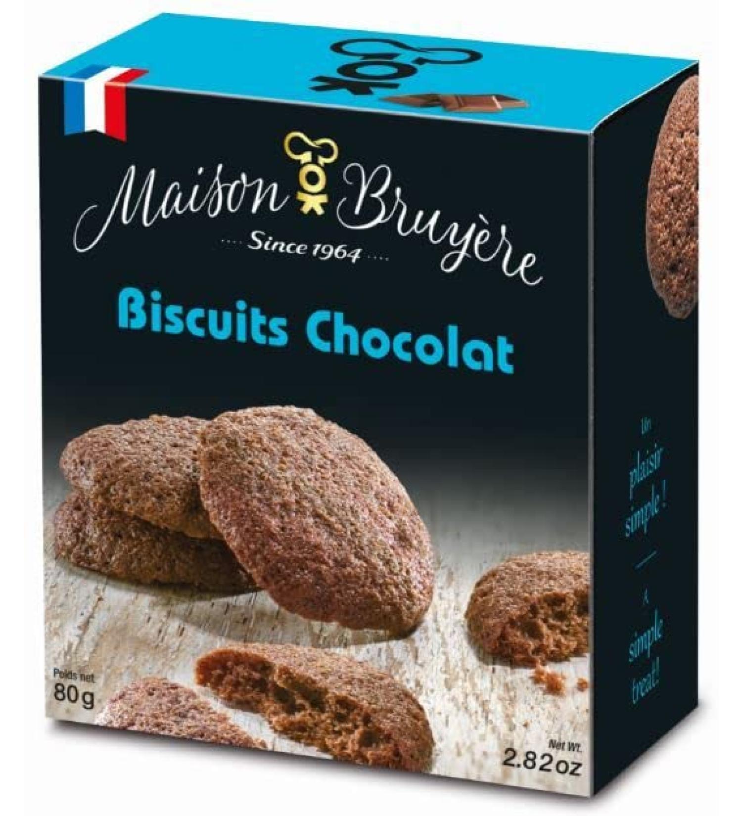 All-chocolate artisanal biscuit - Made in France
