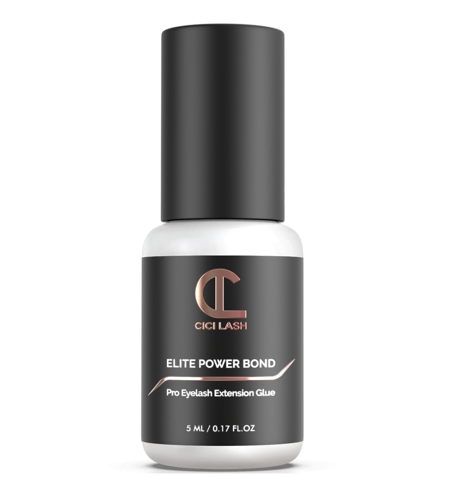Elite Power Eyelash Extension Glue - 8 Week Retention Fast Drying Latex Free 5ml - Perfect for Professionals - Buy Online on GoSupps.com