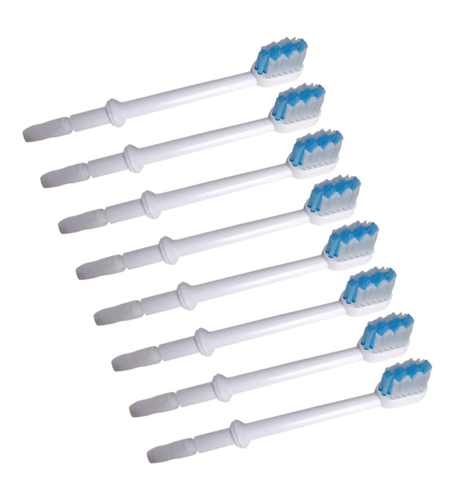 Frcolor 8 Replacement Brush Heads for Oral Showers | Professional Water Flossers & Electric Toothbrush Tips - Buy Now! - Buy Online on GoSupps.com