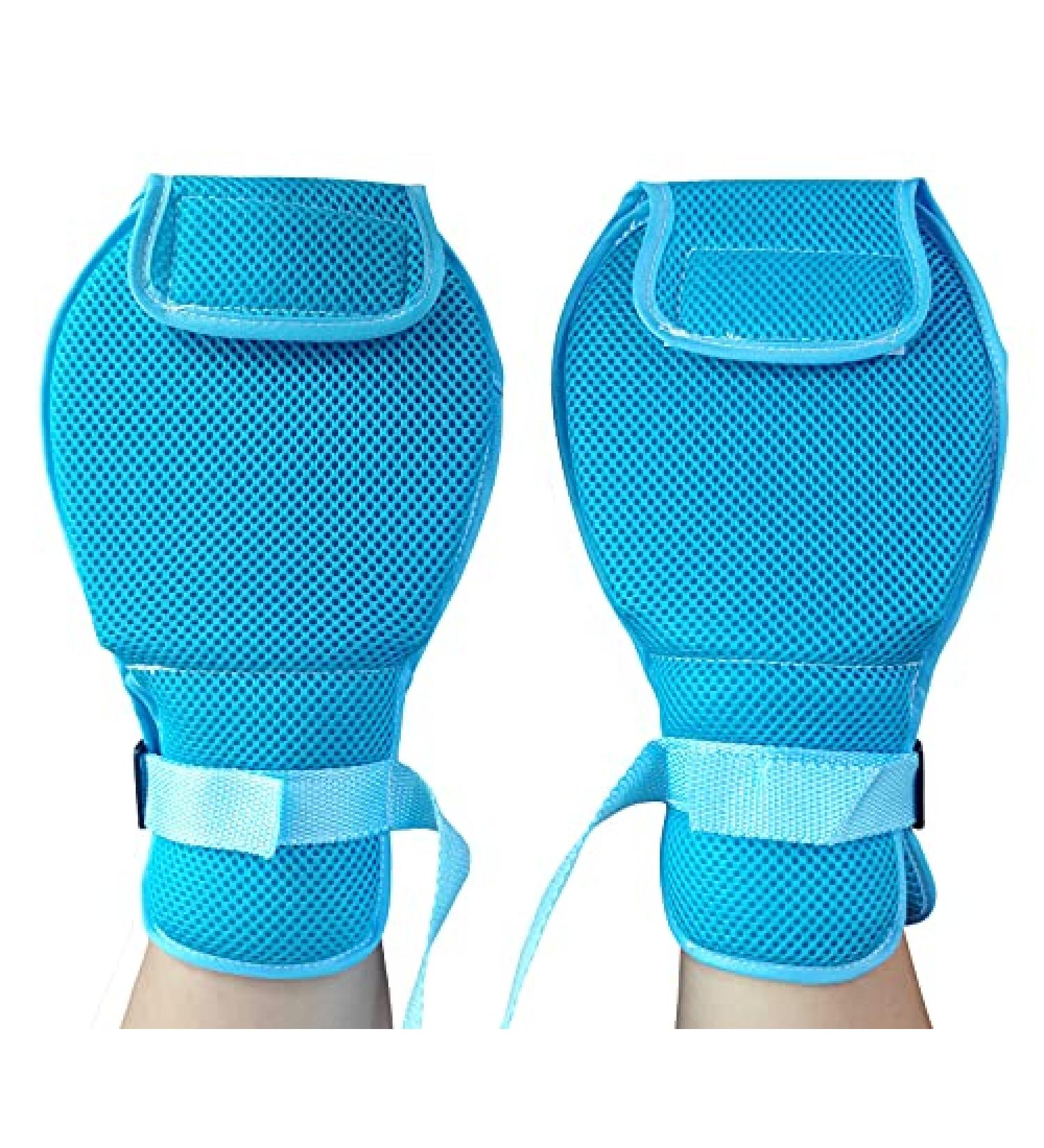 Wisexplorer Elderly Hand Restraint Gloves - 2 Pack for Safety, Breathable Dementia Mitts - Anti-Scratch, Great Help for Patients and Caregivers - Buy Online on GoSupps.com