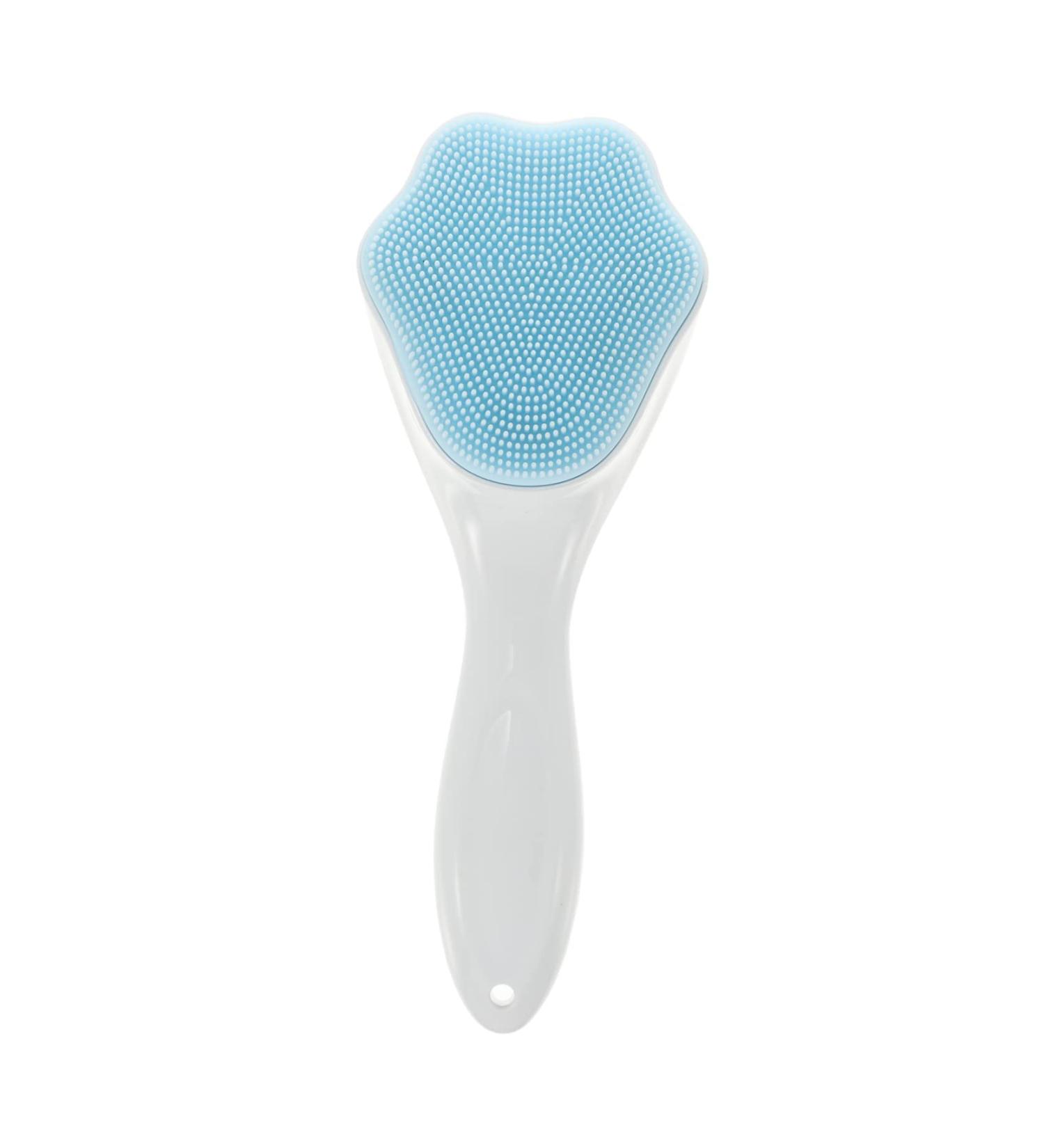 POPETPOP Silicone Face Brush | Facial Cleanser & Exfoliator | Pore Cleaner for Women - Skin Care Massager 15.3x5.2cm - Buy Online on GoSupps.com
