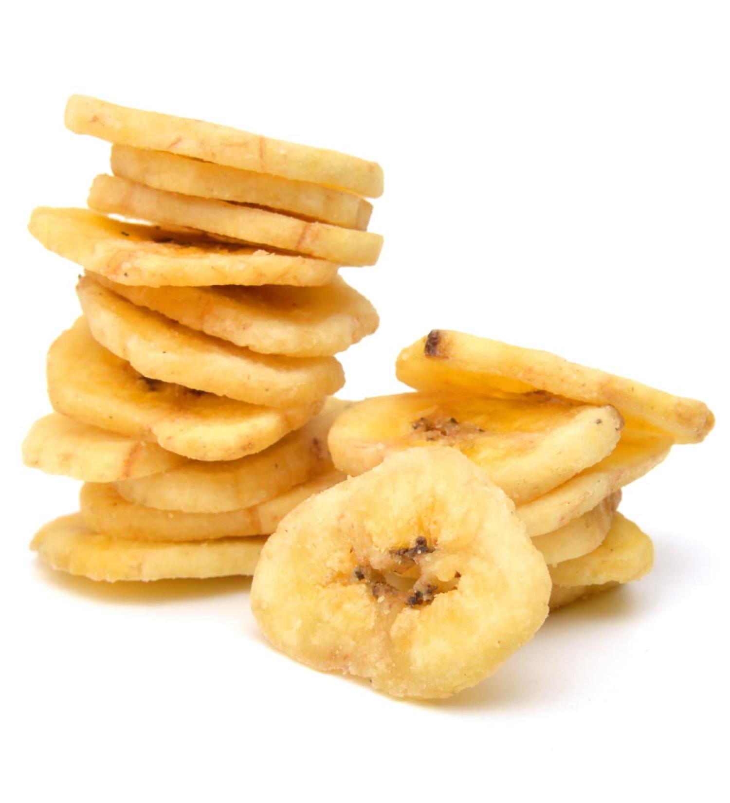 CR Snacking Banana Chips 1kg Pack of All-Natural Banana chips Gluten-Free Snacks Perfect for Any Occasion dried banana chips to share with family and friends. Banana crisps for cereals and cakes. - Buy Online on GoSupps.com