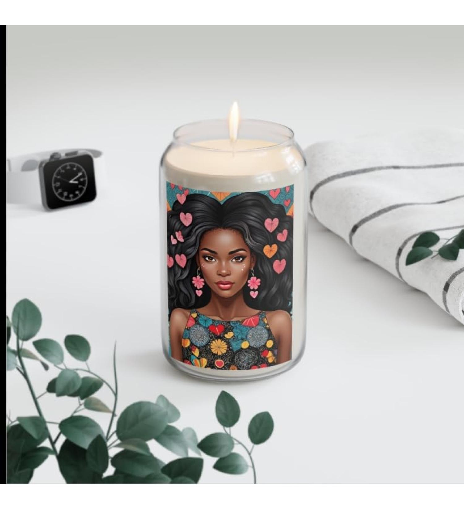 Natural Scented Candles - Eco-Friendly Vanilla Bean Comfort Spice & Sea Breeze in Reusable Glass Vessel - Buy Online on GoSupps.com