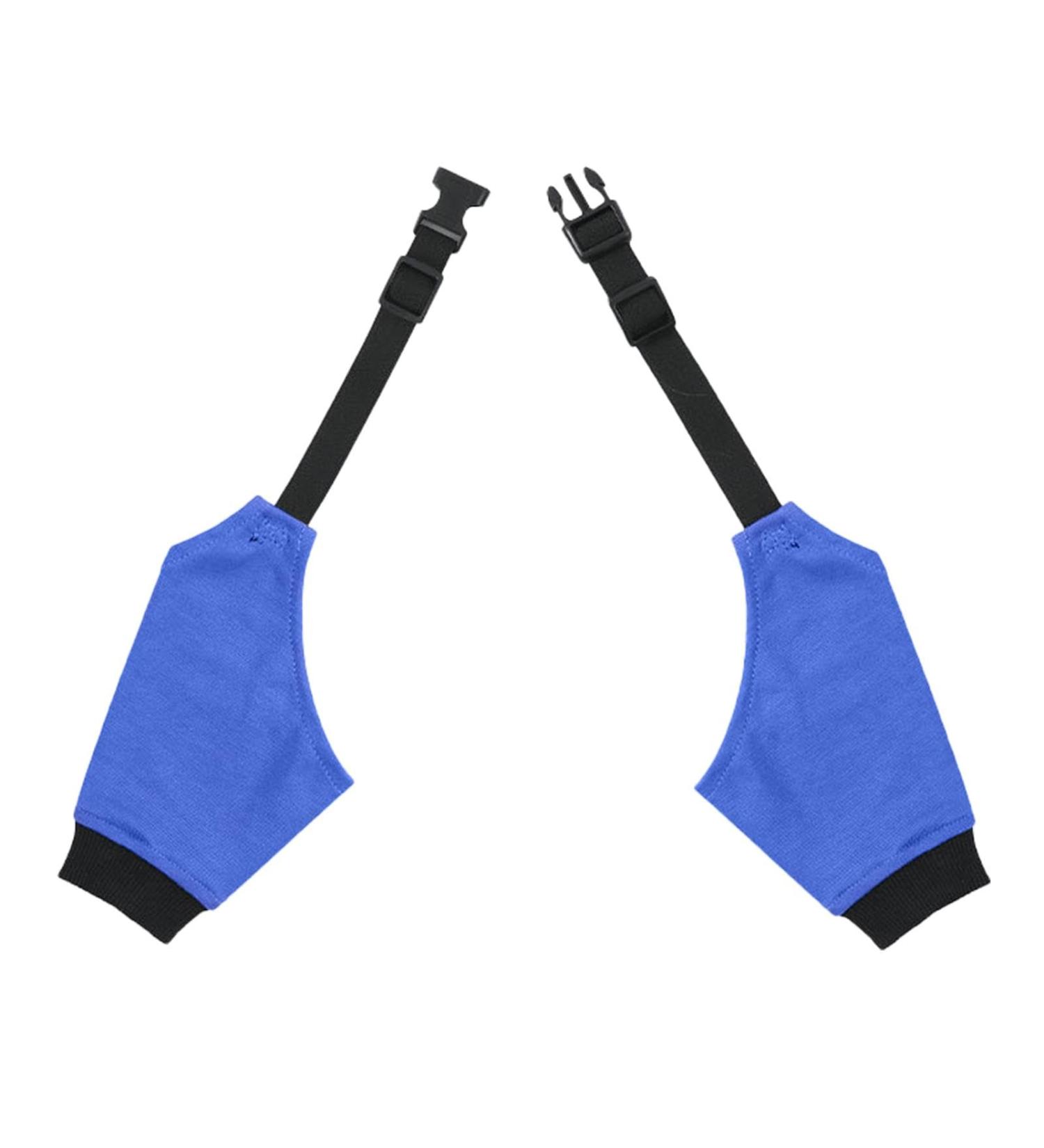 Dog Front Leg Brace 1 Pair Dog Joint Protective Cover Stain-Resistant Pet Recovery Knee Pad for Medium Dog Breathable Wear-Resistant Blue S - Buy Online on GoSupps.com