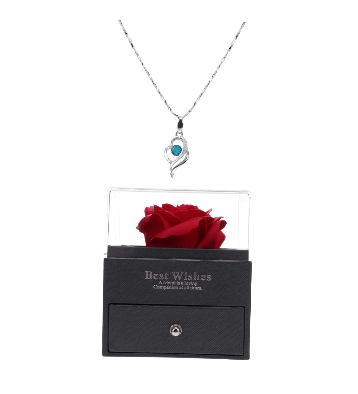 ABOOFAN Rose Box Floral Boxes Handmade Preserved ROS Valentine's Day Student Box Korean Fashion As Shown 10x9cm - Buy Online on GoSupps.com