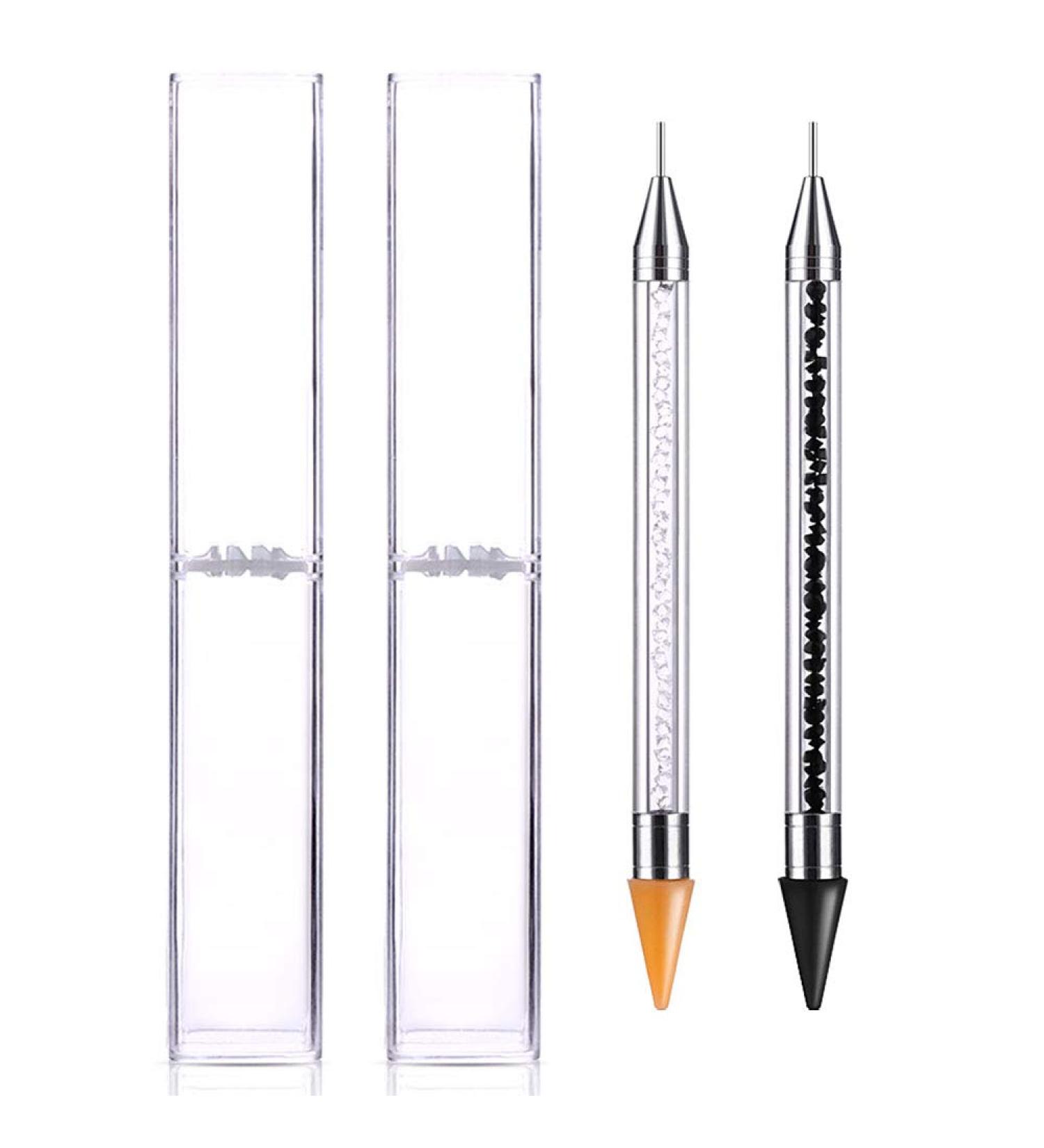 Onwon Dual-Ended Nail Rhinestone Picker Wax Tip Pencil - Manicure Nail Art Tool - Buy Online on GoSupps.com