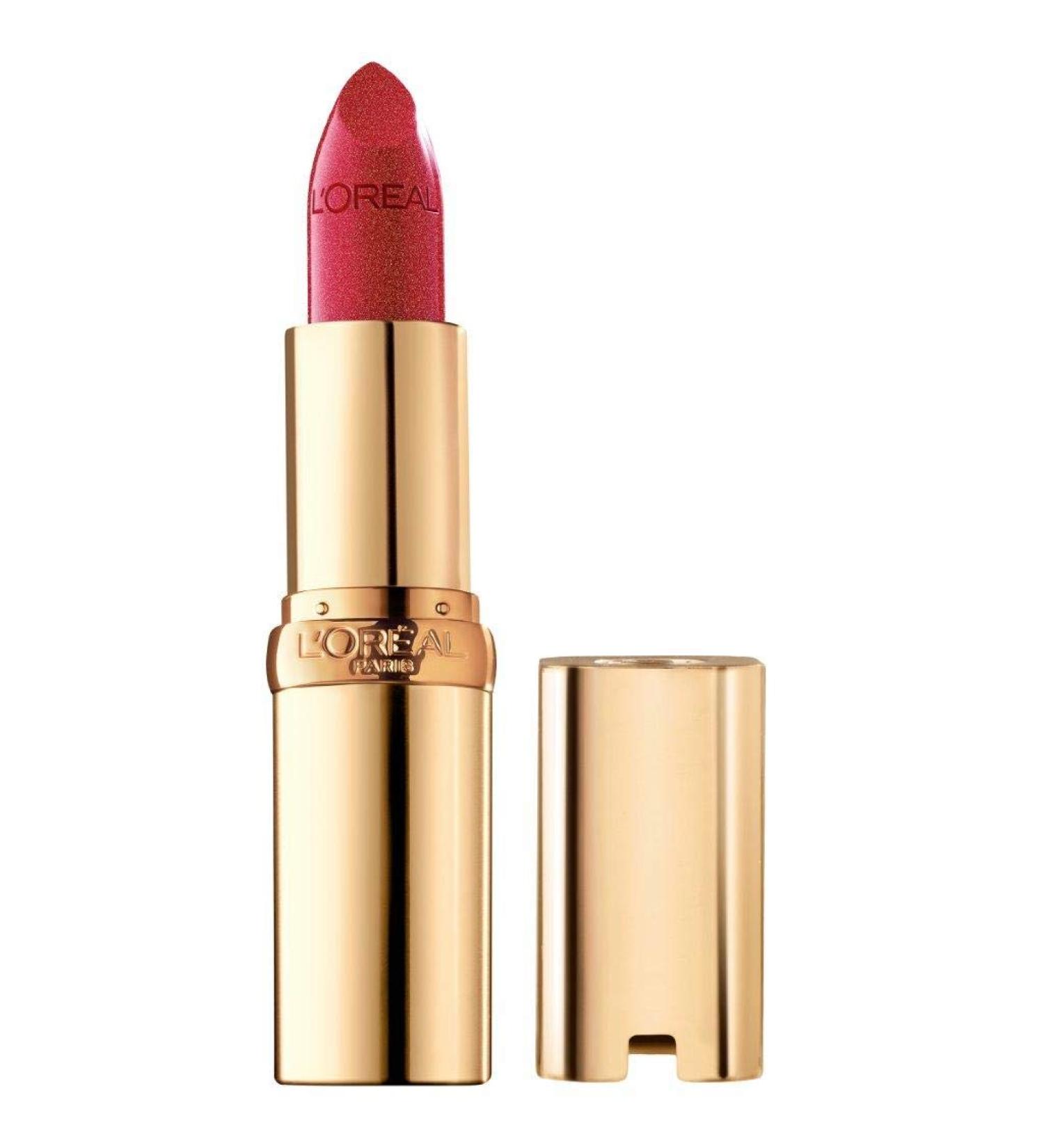 L'Oreal Paris Colour Riche 317 Ruby Flame Satin Lipstick - Hydrating Creamy Formula - Buy Online on GoSupps.com