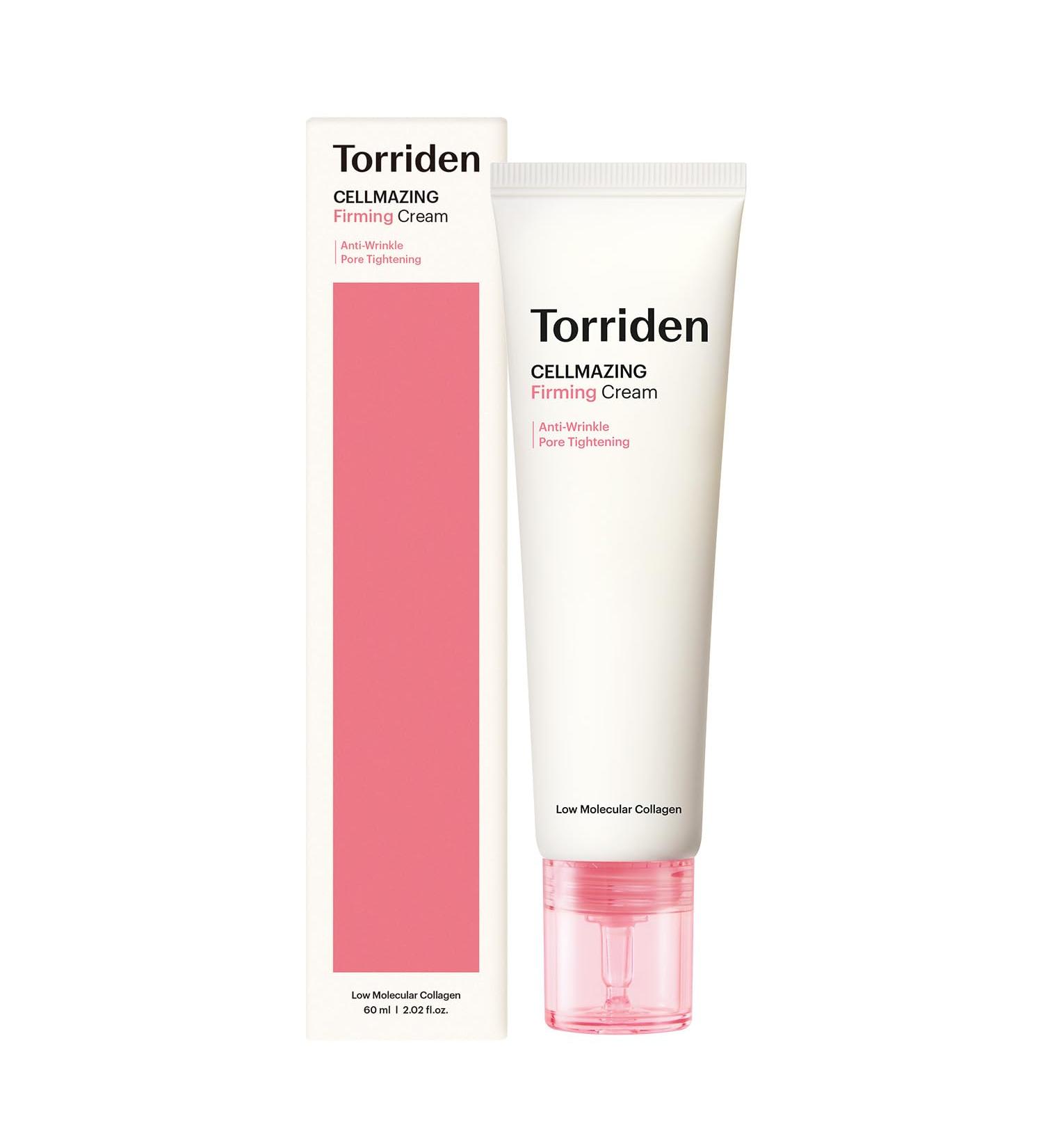 Torriden CELLMAZING Low Molecular Collagen Firming Cream | 5D Collagen Complex for Pore & Wrinkle Reduction | Intense Hydration Non-Greasy Finish | Cruelty Free - 2.02 fl.oz - Buy Online on GoSupps.com