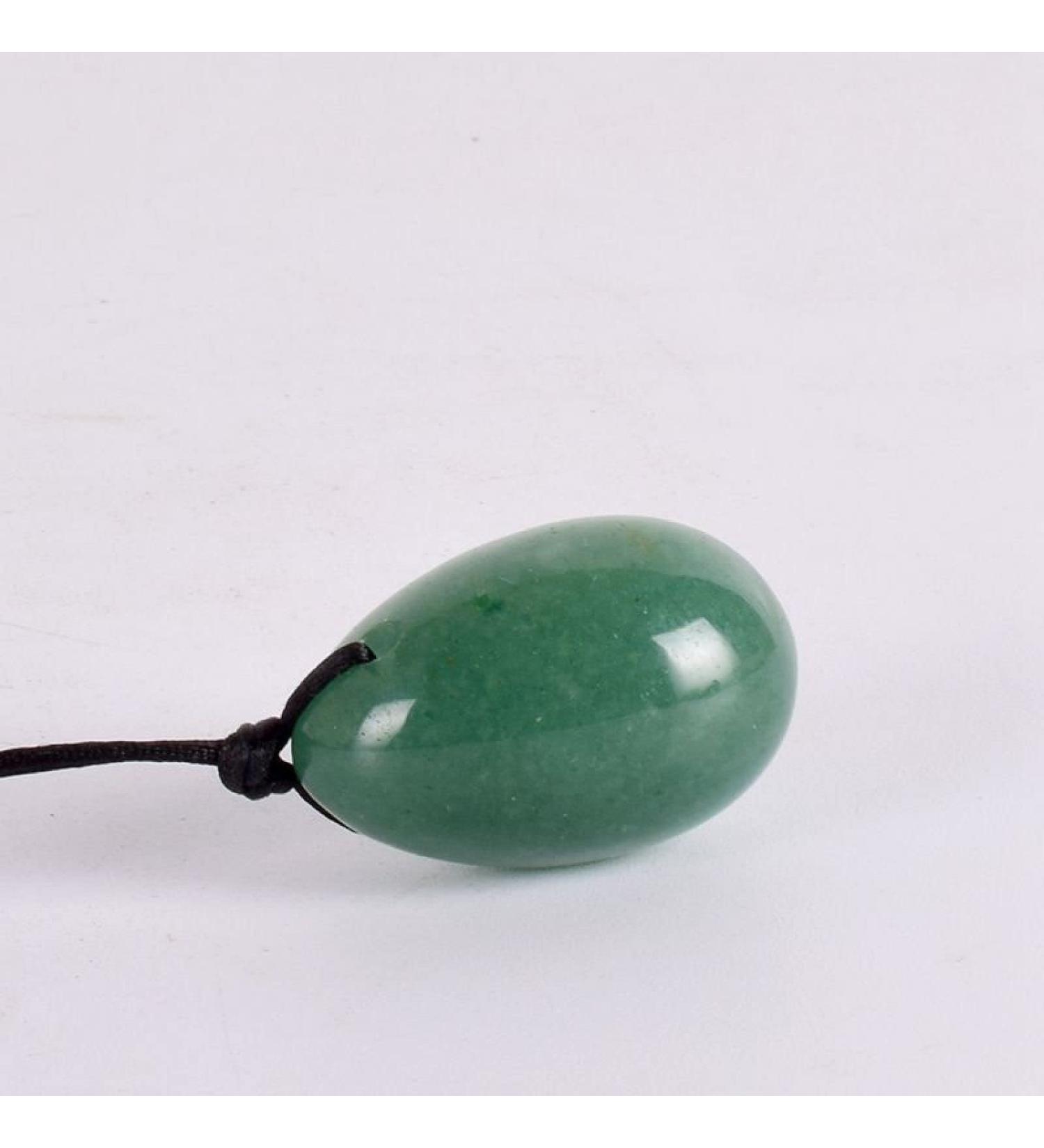 Jade Massage Egg Set Drill Natural Tool Quartz Ball Exercise for Women 3pcs Crystal (Color : 30x20mm)