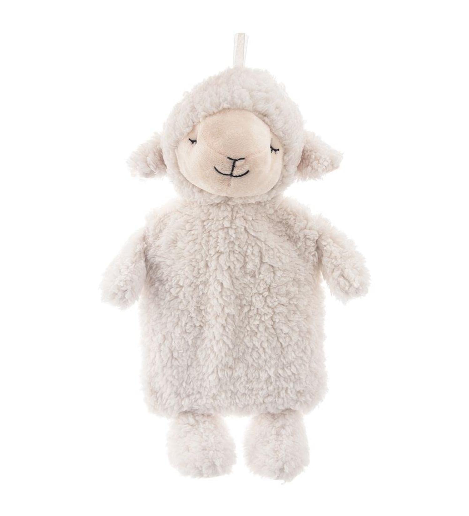 Orion Group Hot Water Bottle & Heat Bag - 750ml Sheep Cover - 30x40 cm - Ideal for Comfort & Pain Relief | International Shipping - Buy Online on GoSupps.com