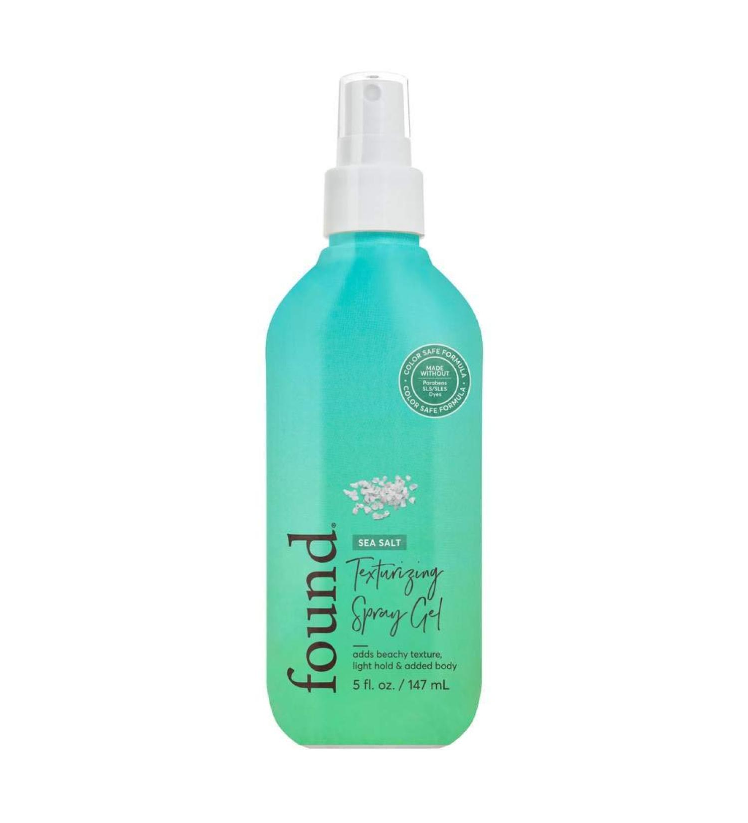 FOUND Haircare Sea Salt Texturizing Spray Gel 5 oz. | Styling Treatment | Adds Beachy Texture Light Hold & Body - Buy Online on GoSupps.com