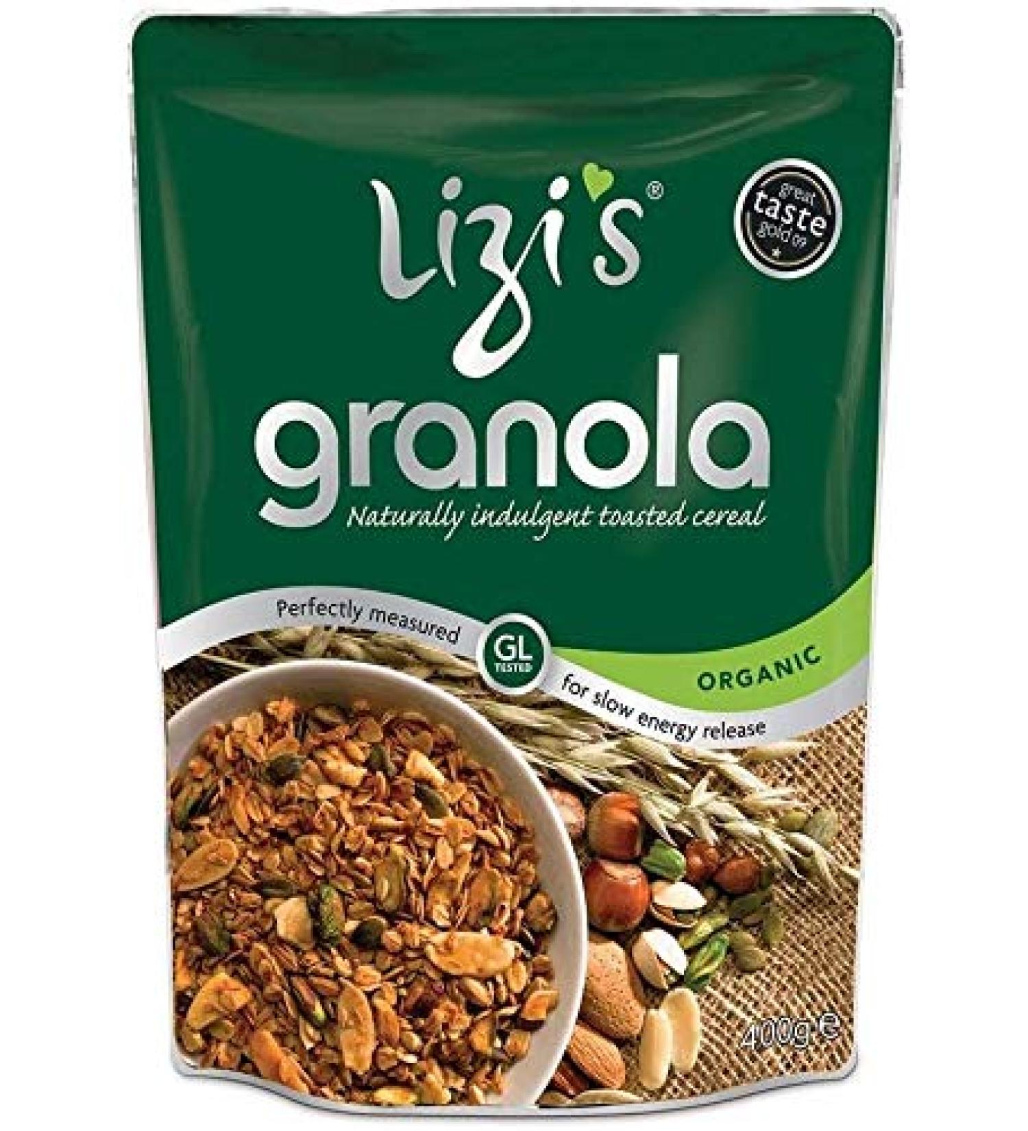 Lizi's LiziS Organic Granola 400G Pack of 3