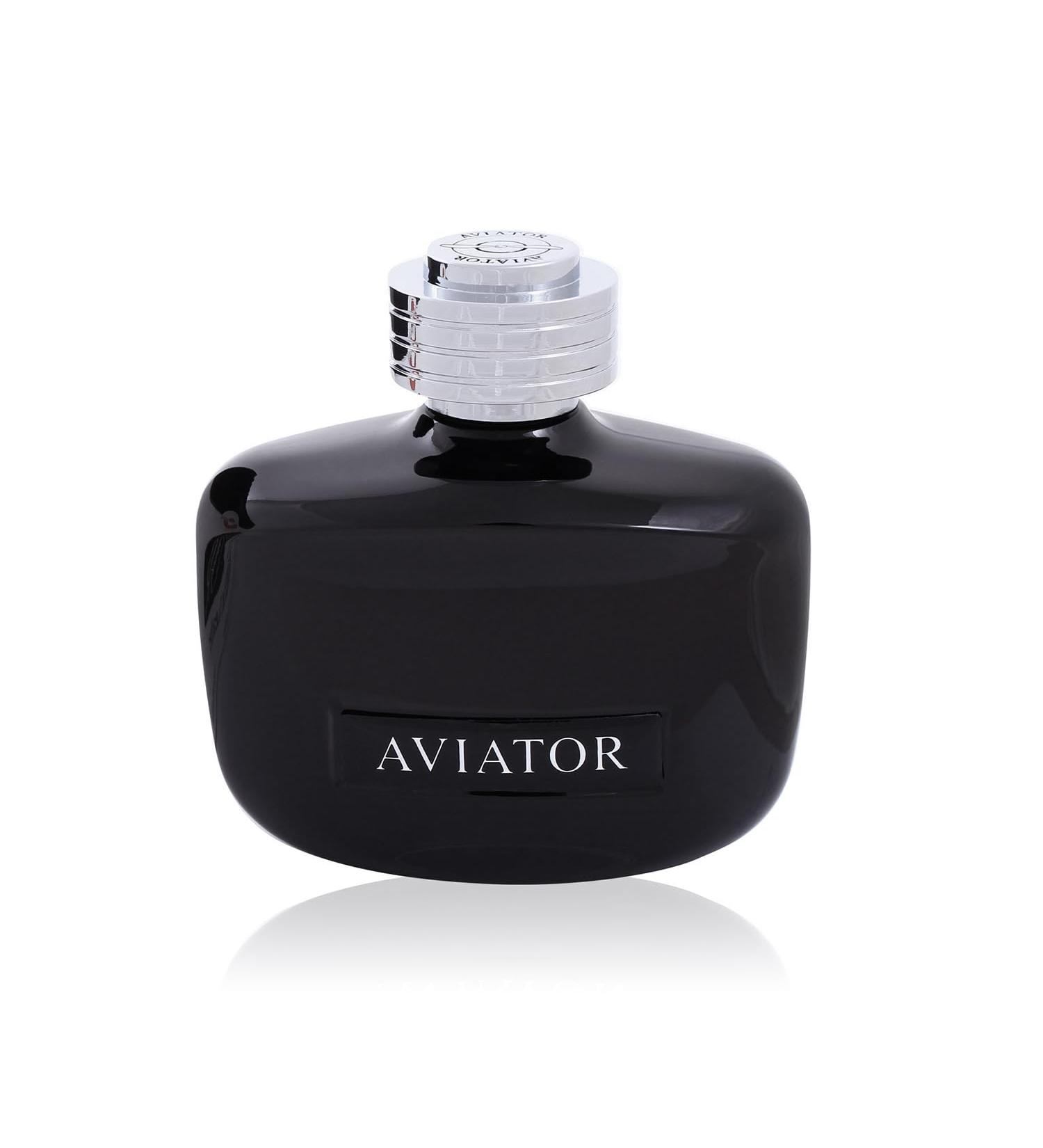 Aviator Black Leather 80% 3.3Fl.OZ EDT For Men - Buy Online on GoSupps.com