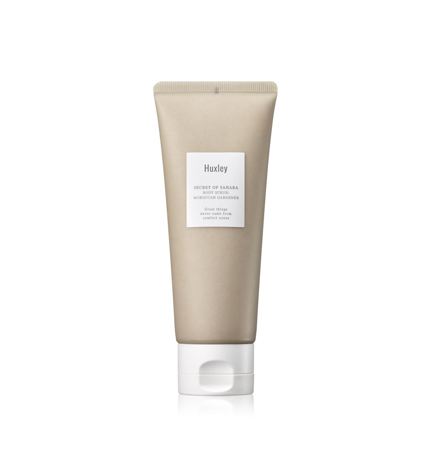 Huxley Body Scrub - Moroccan Gardener (4.3 fl oz) | Cactus Oil Moisturizing Scrub | Korean Cosmetics International Shipping - Buy Online on GoSupps.com