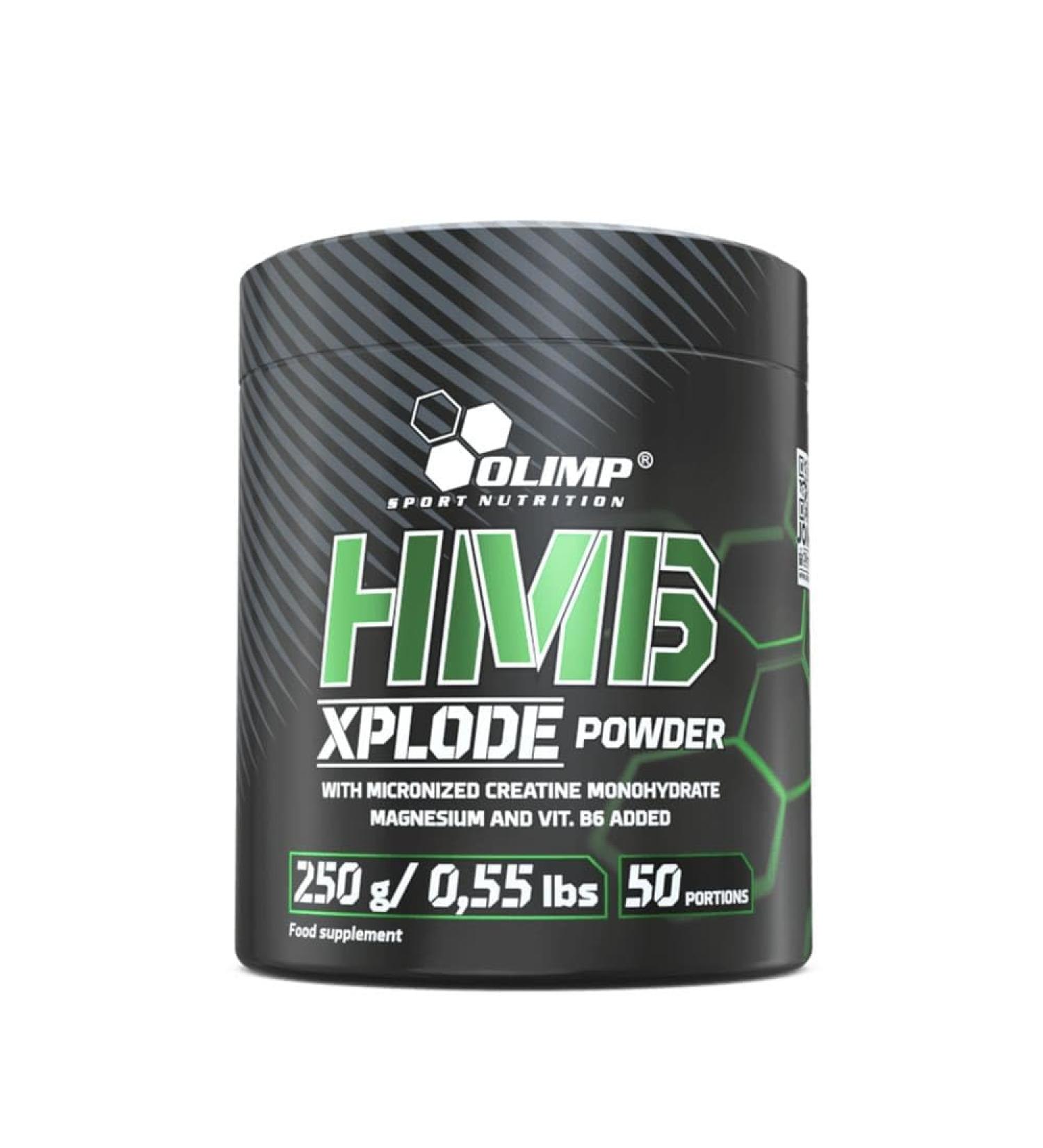 Olimp Sport Nutrition | Hmb Xplode Powder (250g) | HMB | Explosive combination of HMB and creatine! - Orange - Buy Online on GoSupps.com