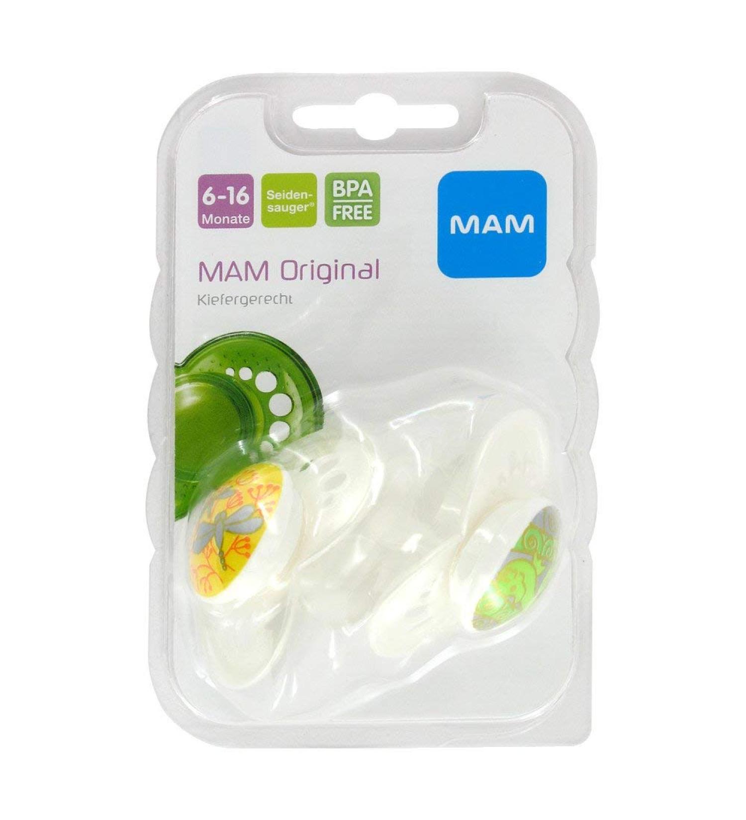 Mam original silicone 6-16 months