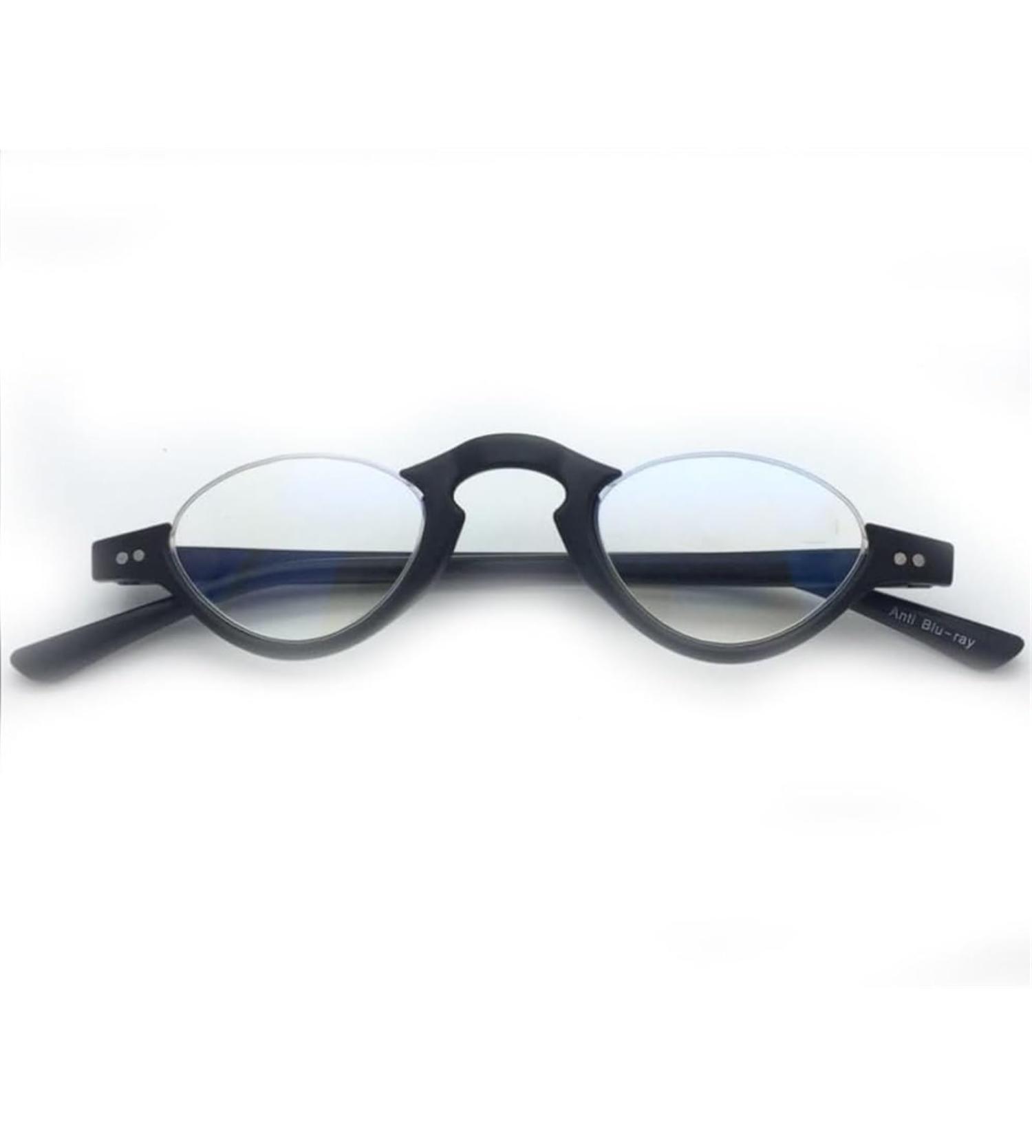 Buy Retro Women s Half Frame Reading Glasses | Light Blocking Eyeglasses 3.0X | Blue Light Protection | International Shipping - Buy Online on GoSupps.com