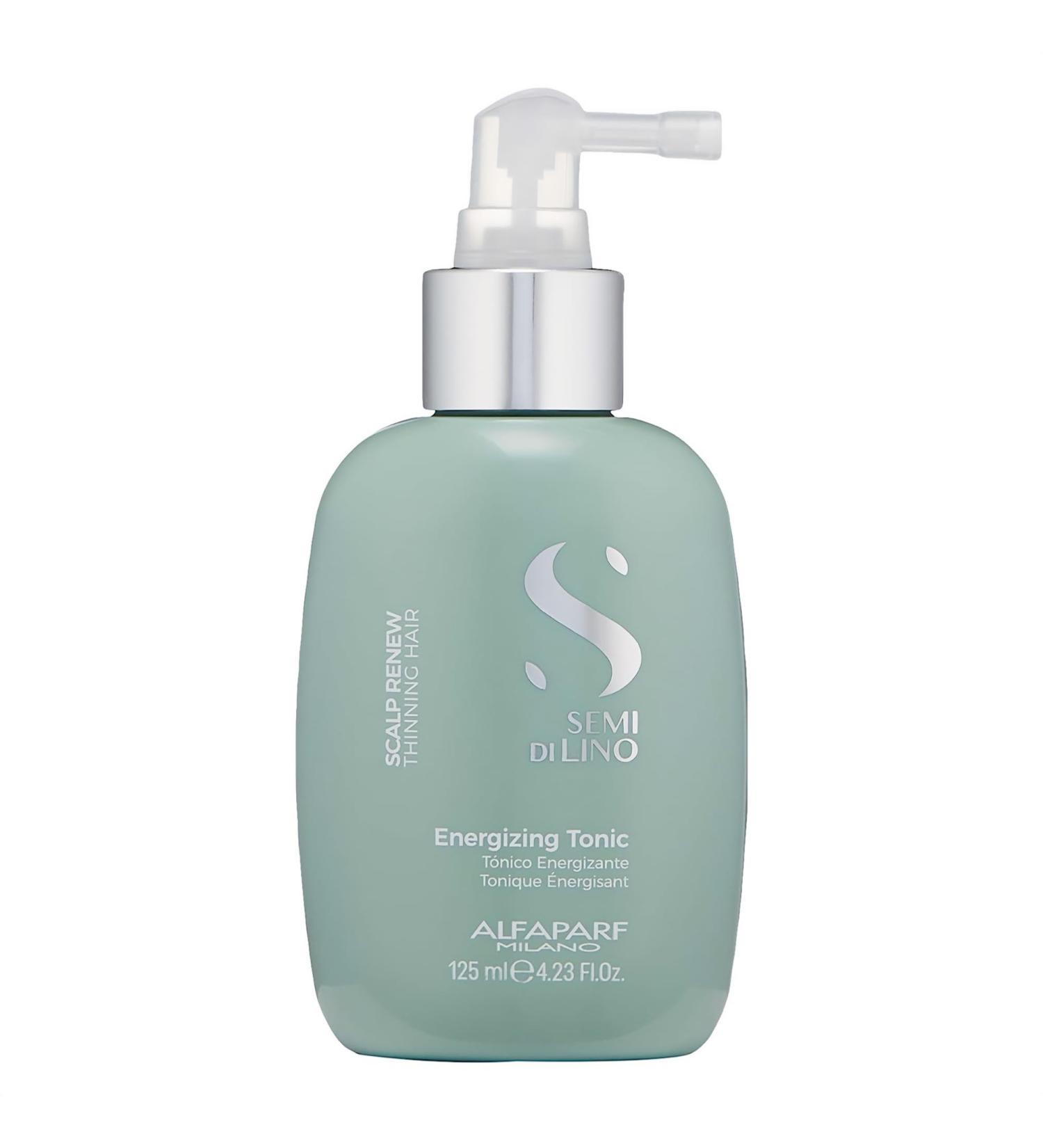 Alfaparf Milano Semi Di Lino Scalp Renew Tonic - Energizing Scalp Treatment for Thinning Hair Hair Loss & Regrowth Professional Quality (4.23 Fl Oz - Buy Online on GoSupps.com