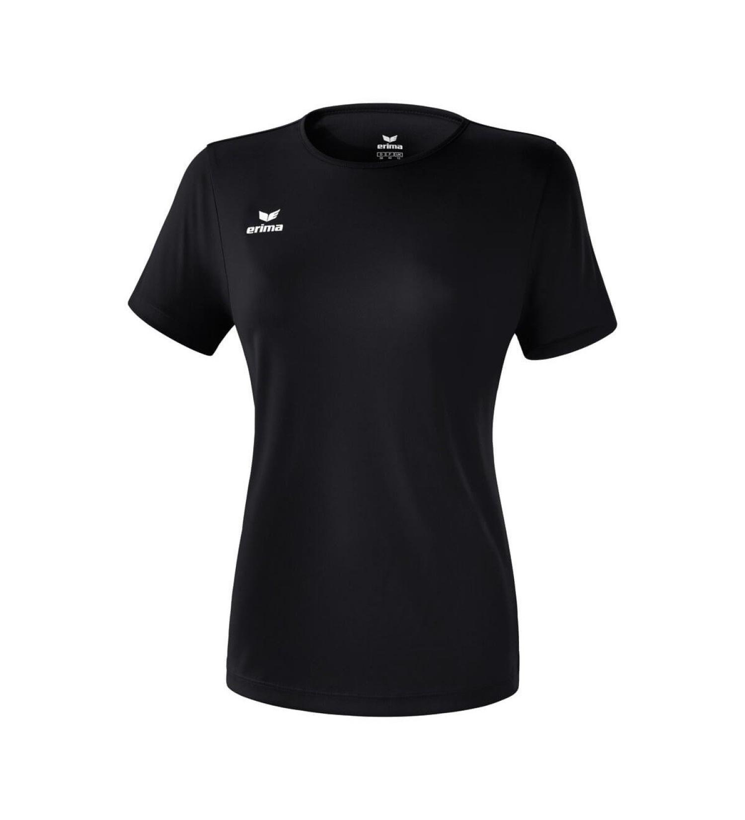 Erima Women's Functional Teamsport T-Shirt 42 - Black | Premium Quality International Shipping - Buy Online on GoSupps.com