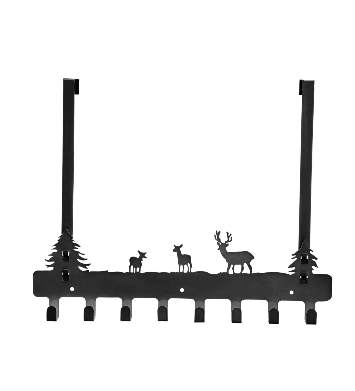 LABRIMP Towel Hooks Nail Door Hook Hat Hooks Household Hat Hook Door Coat and Hat Hook Wall Hanging Cartoon 45X36.5X3CM Black - Buy Online on GoSupps.com