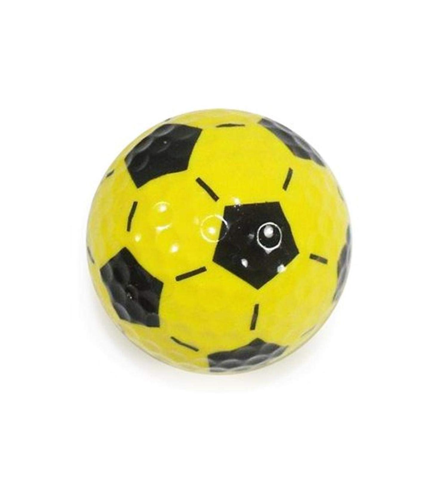 Nitro Novelty Soccer Ball, 3 Pack Yellow and Black