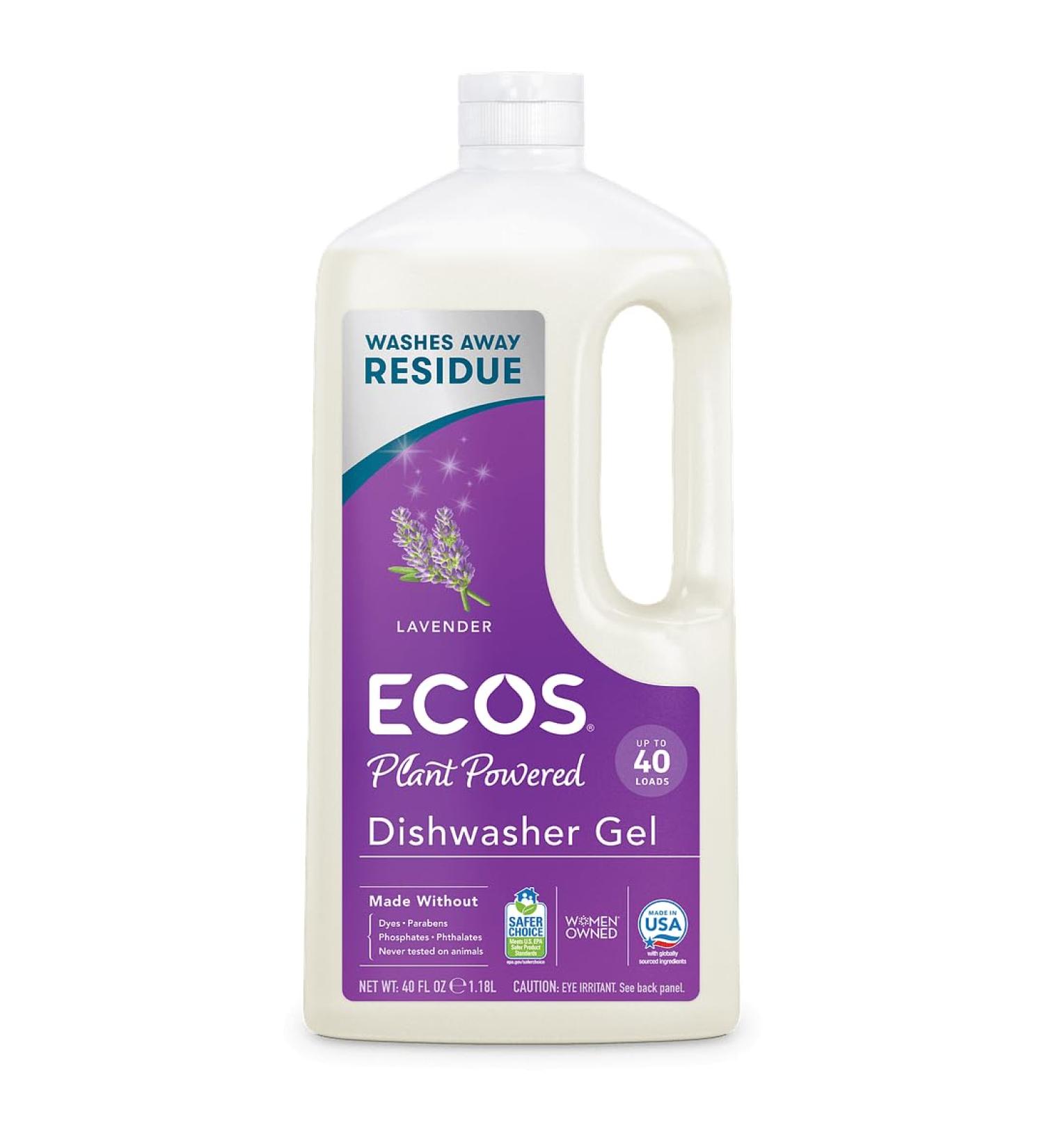 Buy Earth Friendly Products Wave Auto Dishwasher Gel - Lavender - 40 Ounce | Eco-Friendly Dishwashing Solution | International Shipping Available - Buy Online on GoSupps.com