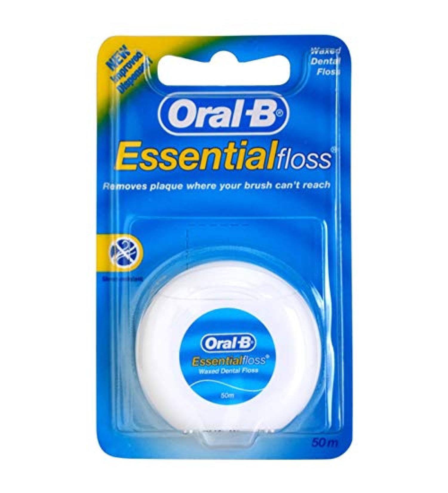 Oral-B 6 Pack Waxed Dental Floss - 50 Meters