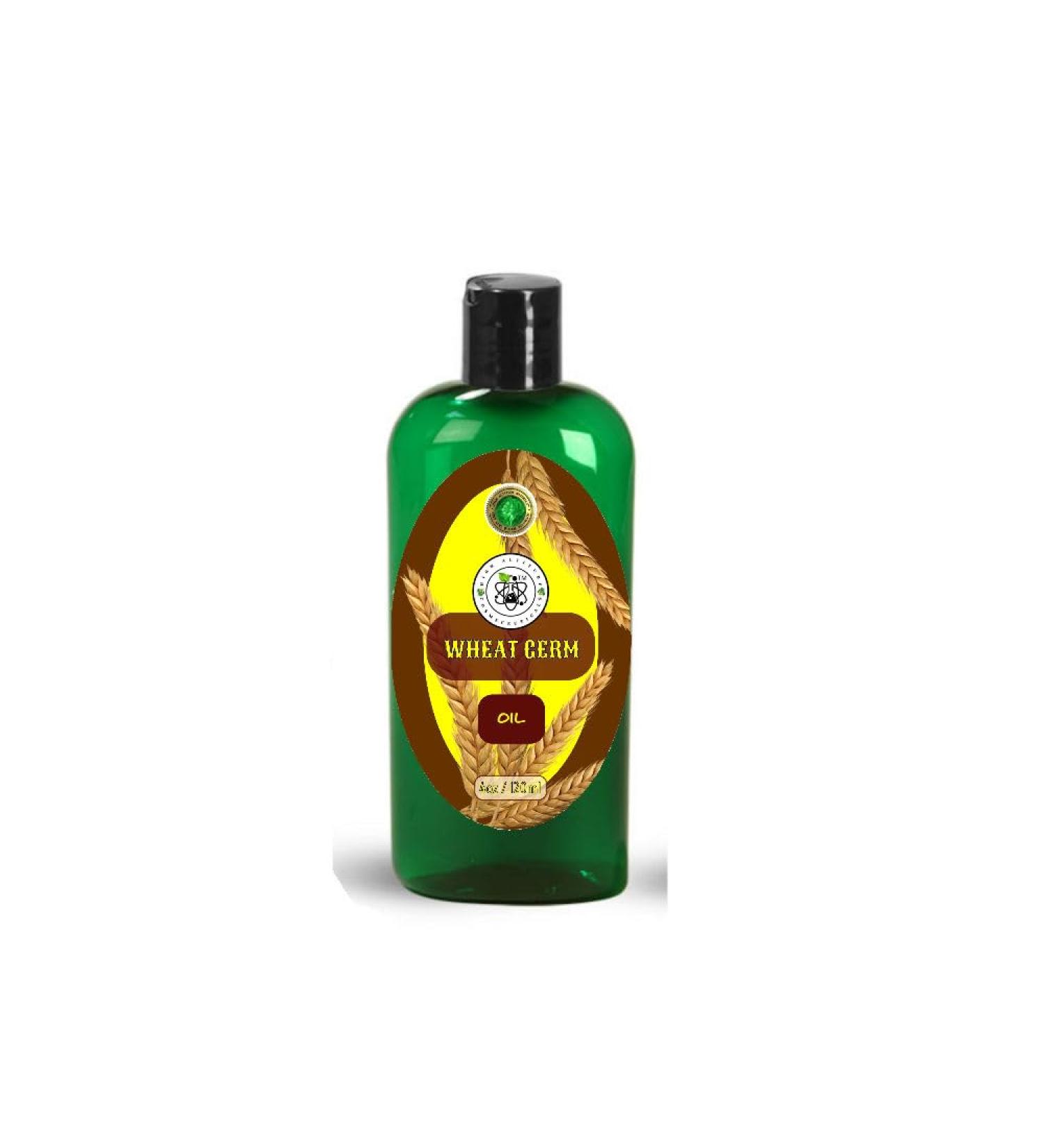 4 fl oz (120ml) Wheat Germ Oil (Triticum Vulgare) - Virgin Cold-pressed