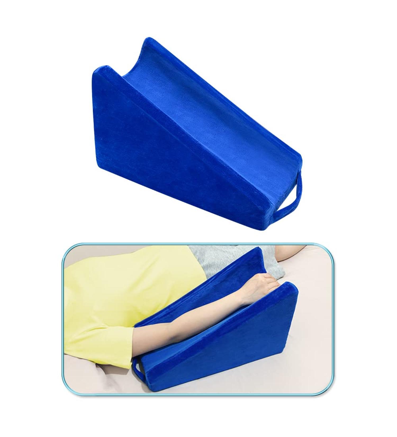 Zelen Arm Elevation Pillow - Support Wedge for Post Surgery Recovery & Broken Arm Therapy - Buy Online on GoSupps.com