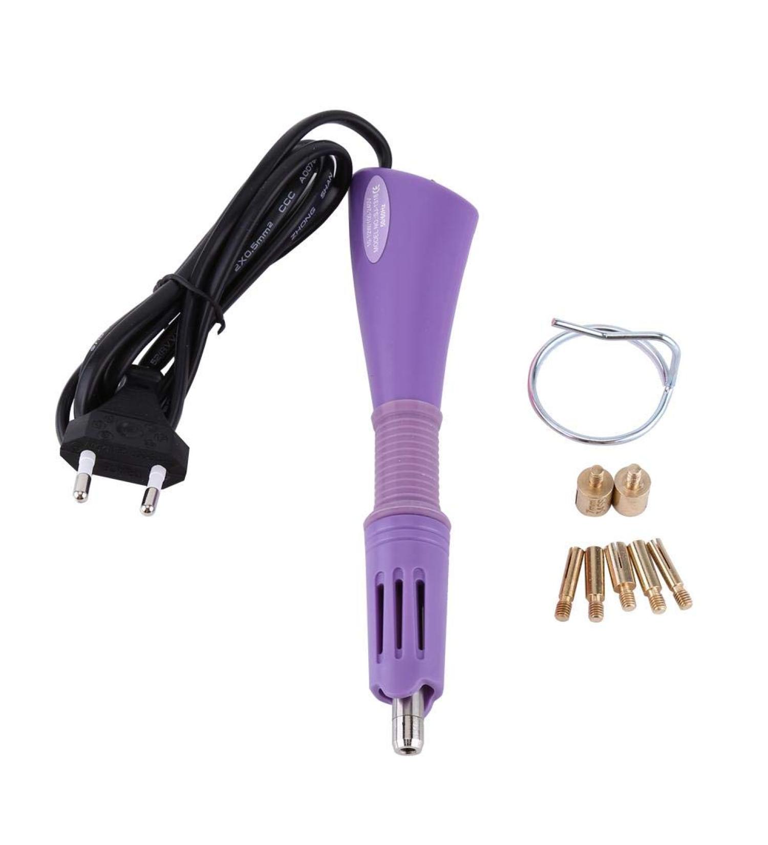 Mag Hotfix Applicator - Rapid Heating Stones Tool for Quick Beautification | 110-240V EU Plug (Purple) - Buy Online on GoSupps.com