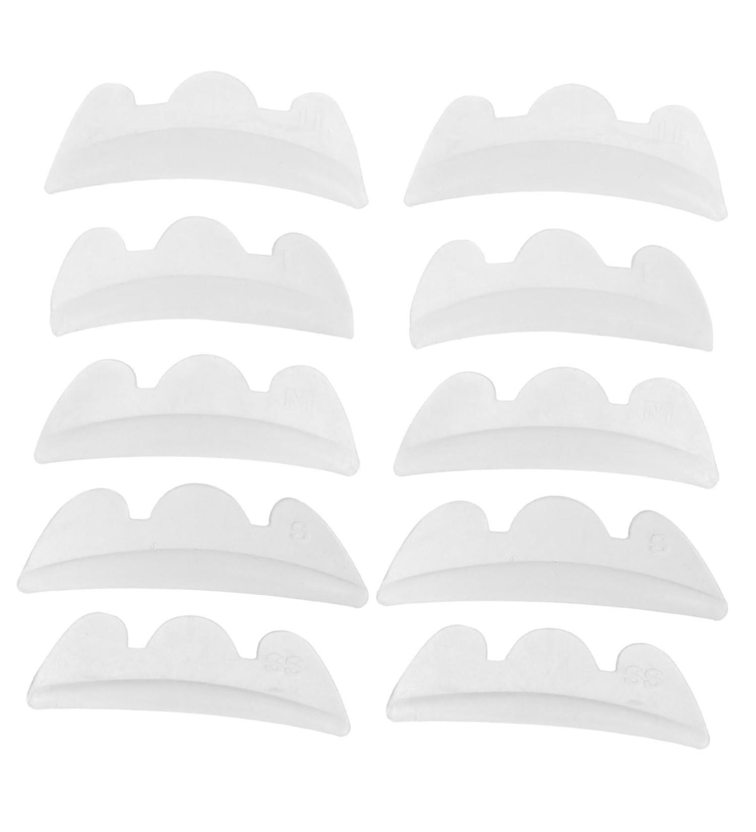 Healeved 10 Pairs Eyelash Spacer Lash Lift Rods Silicone Eyelash Lift Pads Eyelash Beauty Tool Lash Lift Supplies Lash Lift Kit Eyelash Perming Tool Silicone Eyelash Perming Pads - Buy Online on GoSupps.com