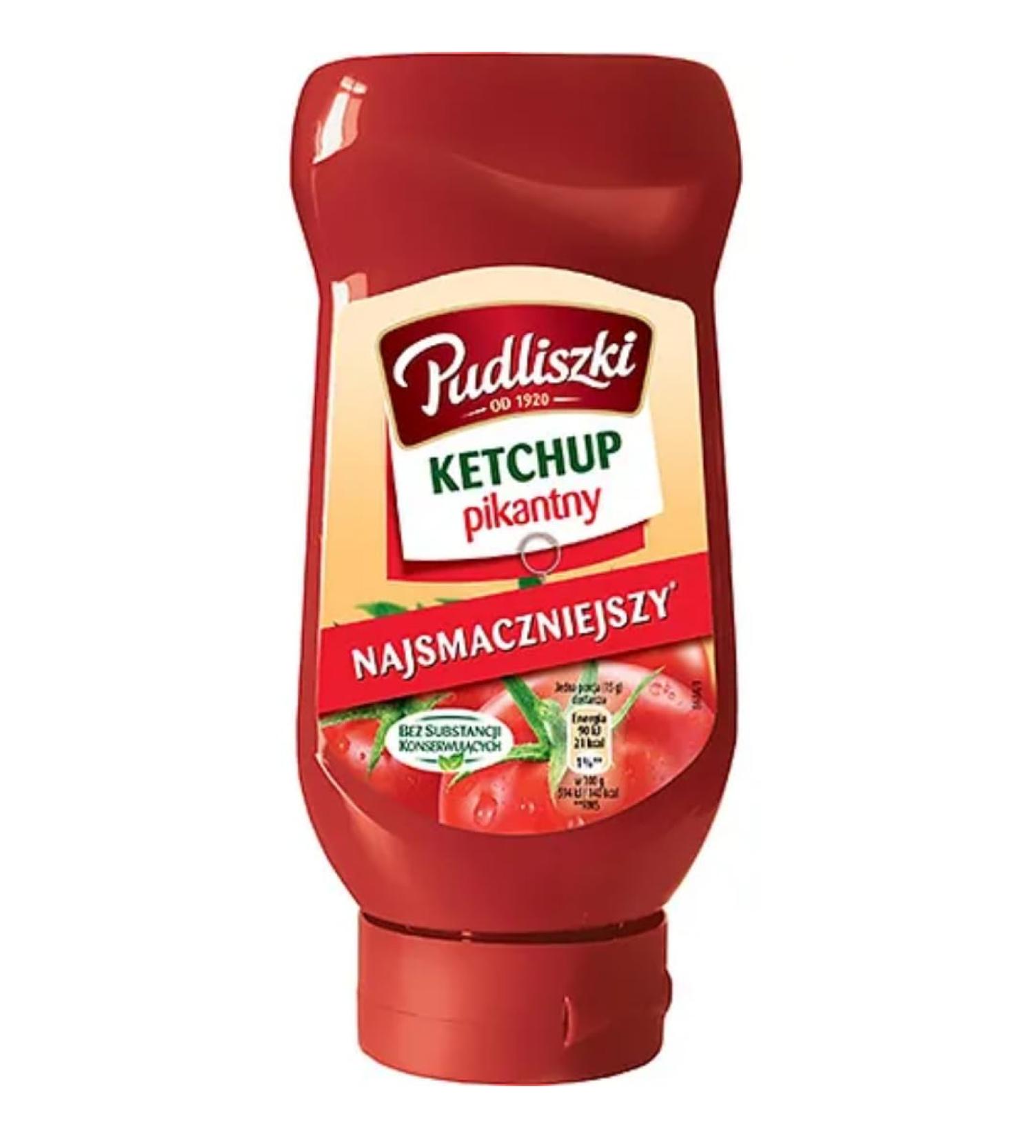Pudliszki Hot Ketchup 480 Grams - Buy Online on GoSupps.com