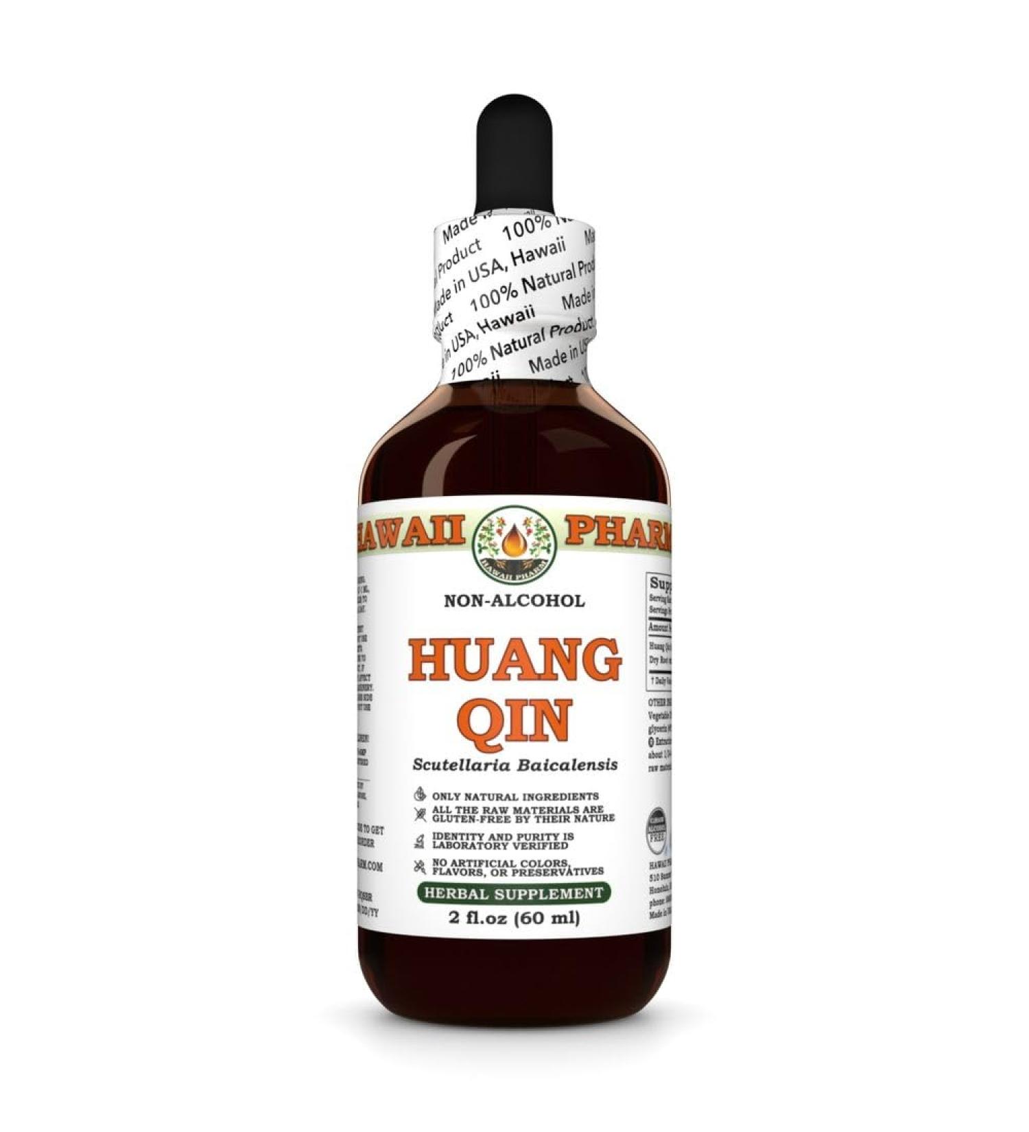 Huang Qin Alcohol-Free Extract Glycerite for Natural Defense Support Promotes Joint Comfort Supports Circulatory Balance Enhances Overall Wellness Aids in Maintaining Cognitive Function 2 Fl Oz (Pack of 1) - Buy Online on GoSupps.com
