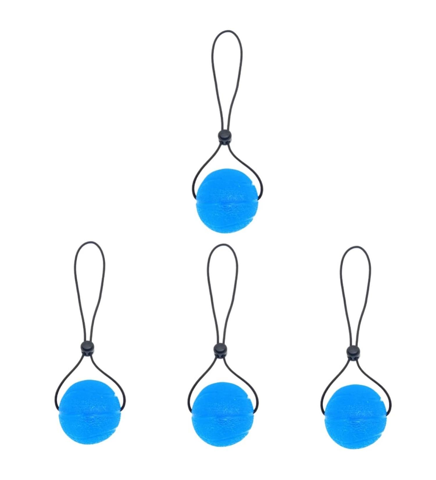 Fomiyes 4-Piece Handle Ball Set | Finger Exercise & Stress Relief Balls for Men & Women | TPE Training Device - Buy Online on GoSupps.com