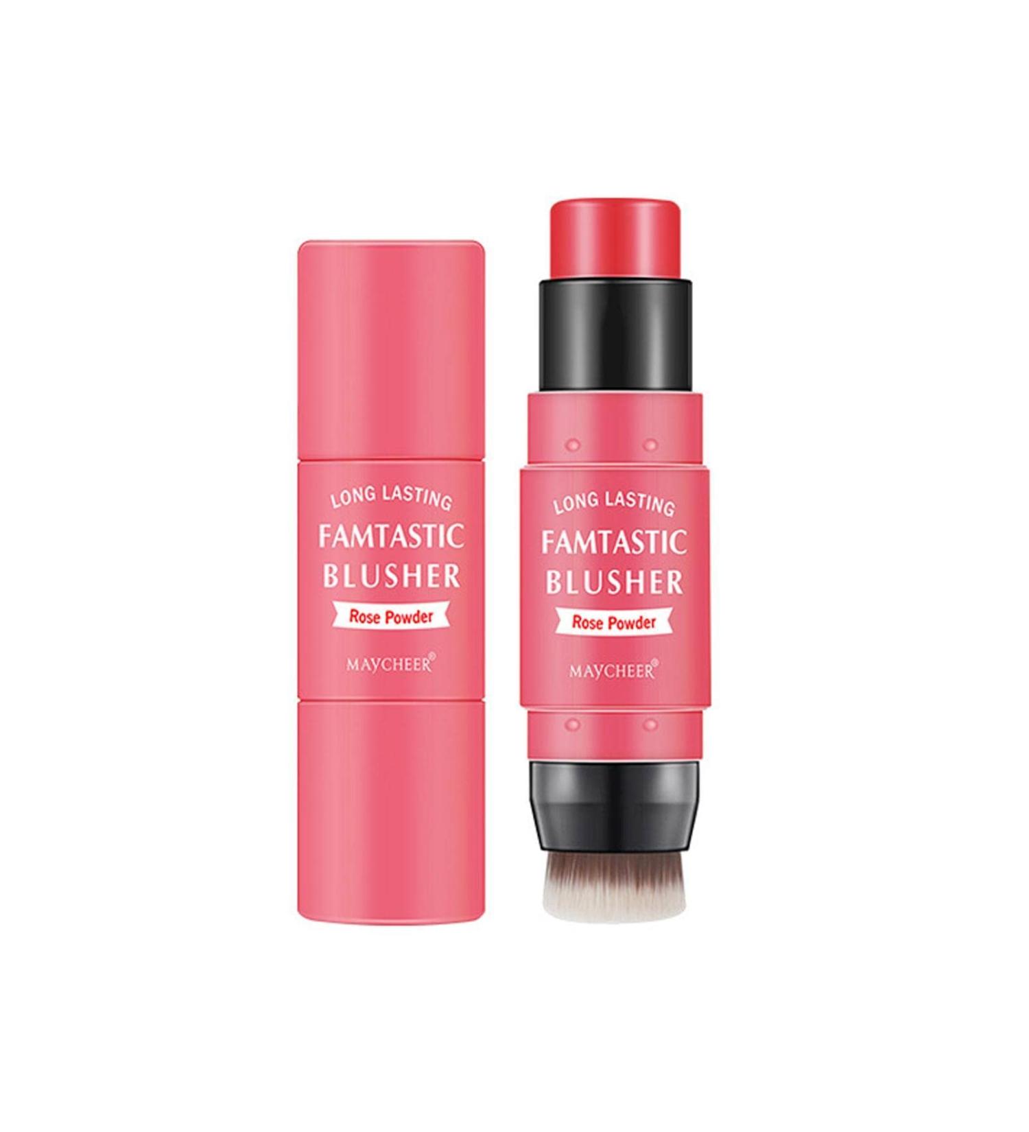 Cream Blush Stick - Waterproof Blush Makeup with Natural Cheek Blush for Lip Eye Makeup Stick Women Makeup Accessories 2# - Buy Online on GoSupps.com