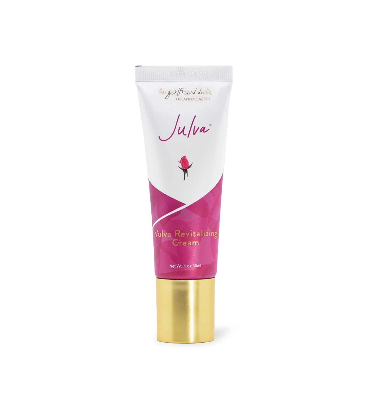 Julva Feminine Cream Personal Moisturizer for Menopausal Dryness, Irritation & Discomfort - Vulva Health Moisturizer - 1 Pack - Buy Online on GoSupps.com
