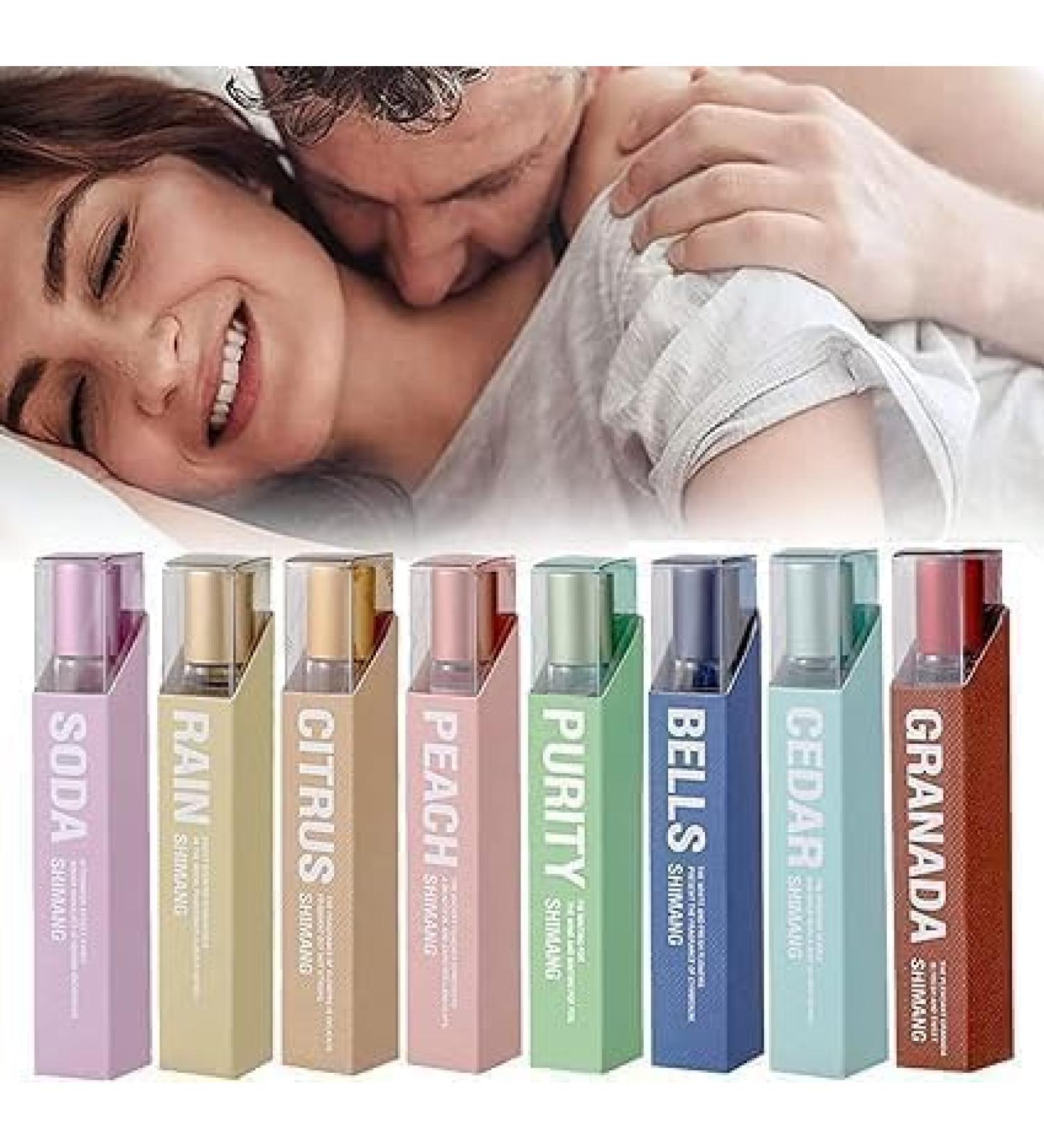 ZHBiwmatn 2024 New 8Pcs Lusty Pheromone Perfume The Original Pheromone Infused Essential Oil Perfume Pheromone Perfume for Women Pheromone Perfume Spray for Women 12ml - Buy Online on GoSupps.com