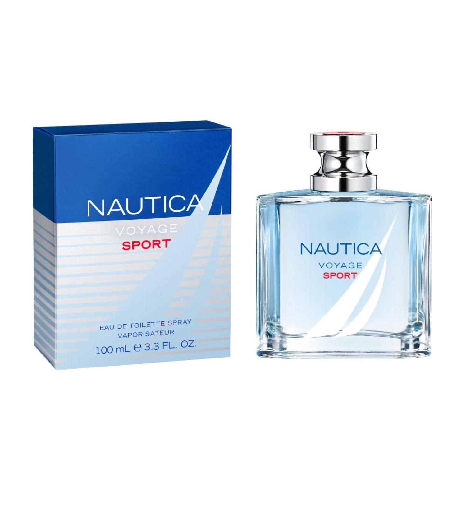 Nautica Nautica Voyage Sport Eau De Toilette Spray 3.4 Oz/ 100 Ml for Men By Nautica 23 Fl Oz I0030560 3.3 Fl Oz (Pack of 1) - Buy Online on GoSupps.com