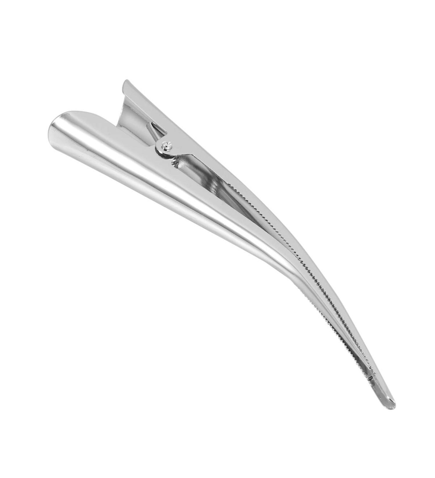 KALLORY 12Pcs Large Duckbill Hair Clips - Non-Slip Metal Barrettes for Thick & Thin Hair (Silver) - Buy Online on GoSupps.com