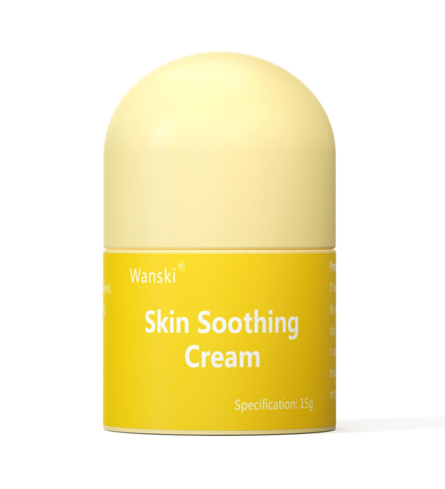Wanski Natural Eczema Cream 1oz - Fast Relief for Itchy & Dry Skin - Herbal Ingredients for Sensitive Skin - Buy Online on GoSupps.com