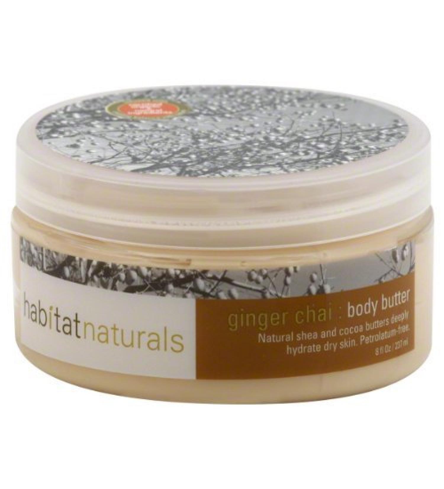 Habitat Naturals Body Butter Ginger Chai 8 fl oz (237 ml)