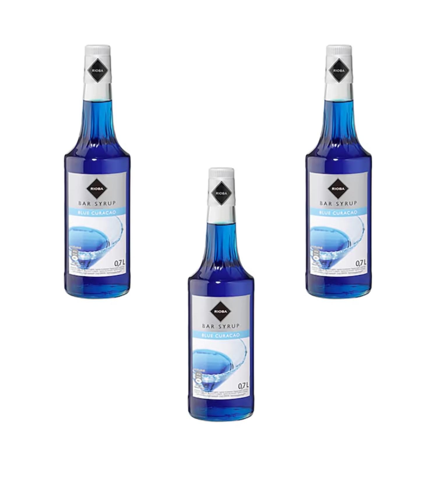 Lot de 3 Sirops Rioba - Cura ao - 3x70cL